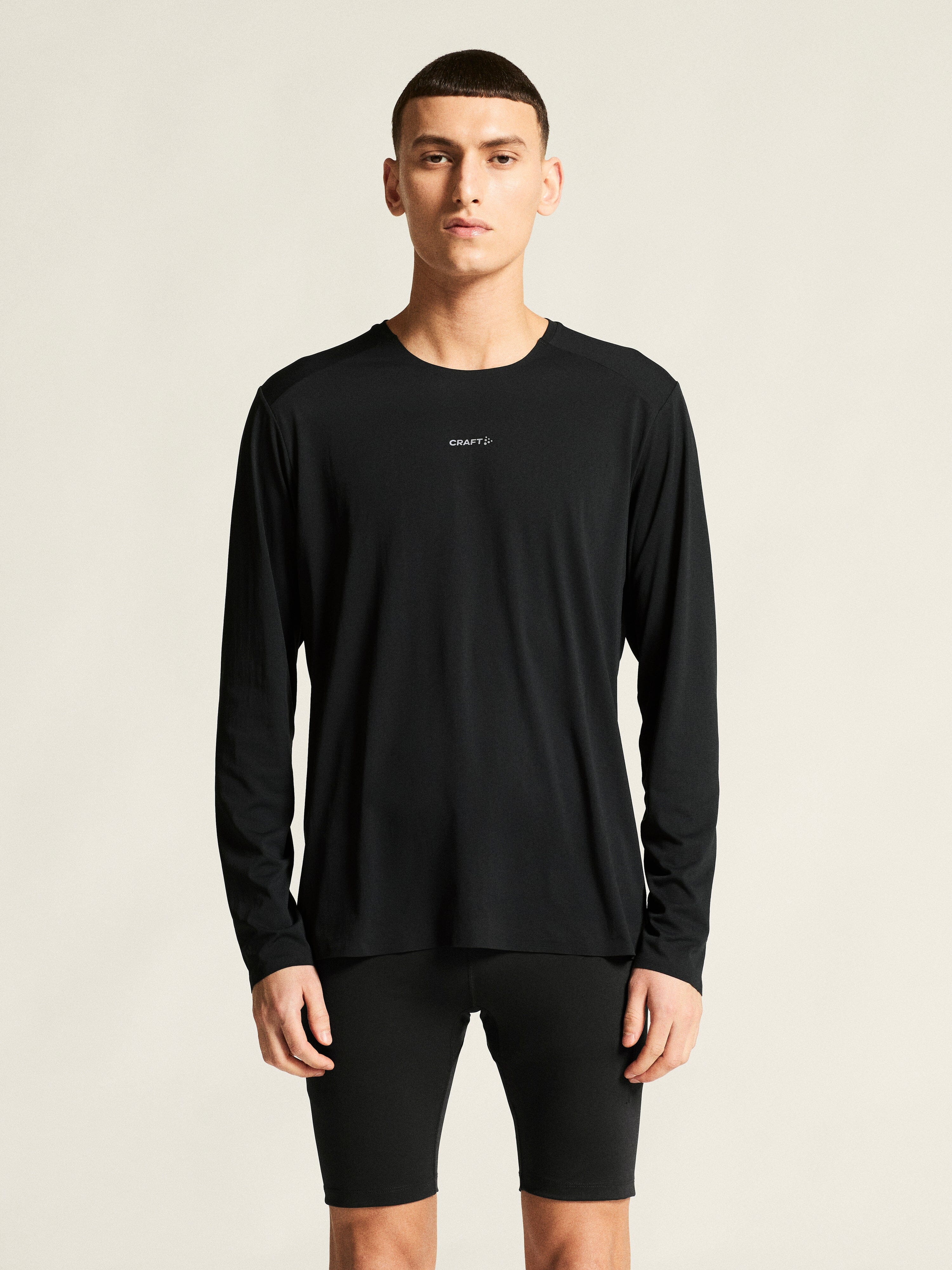 Men's Hypervent Longsleeve - Black - Image 2