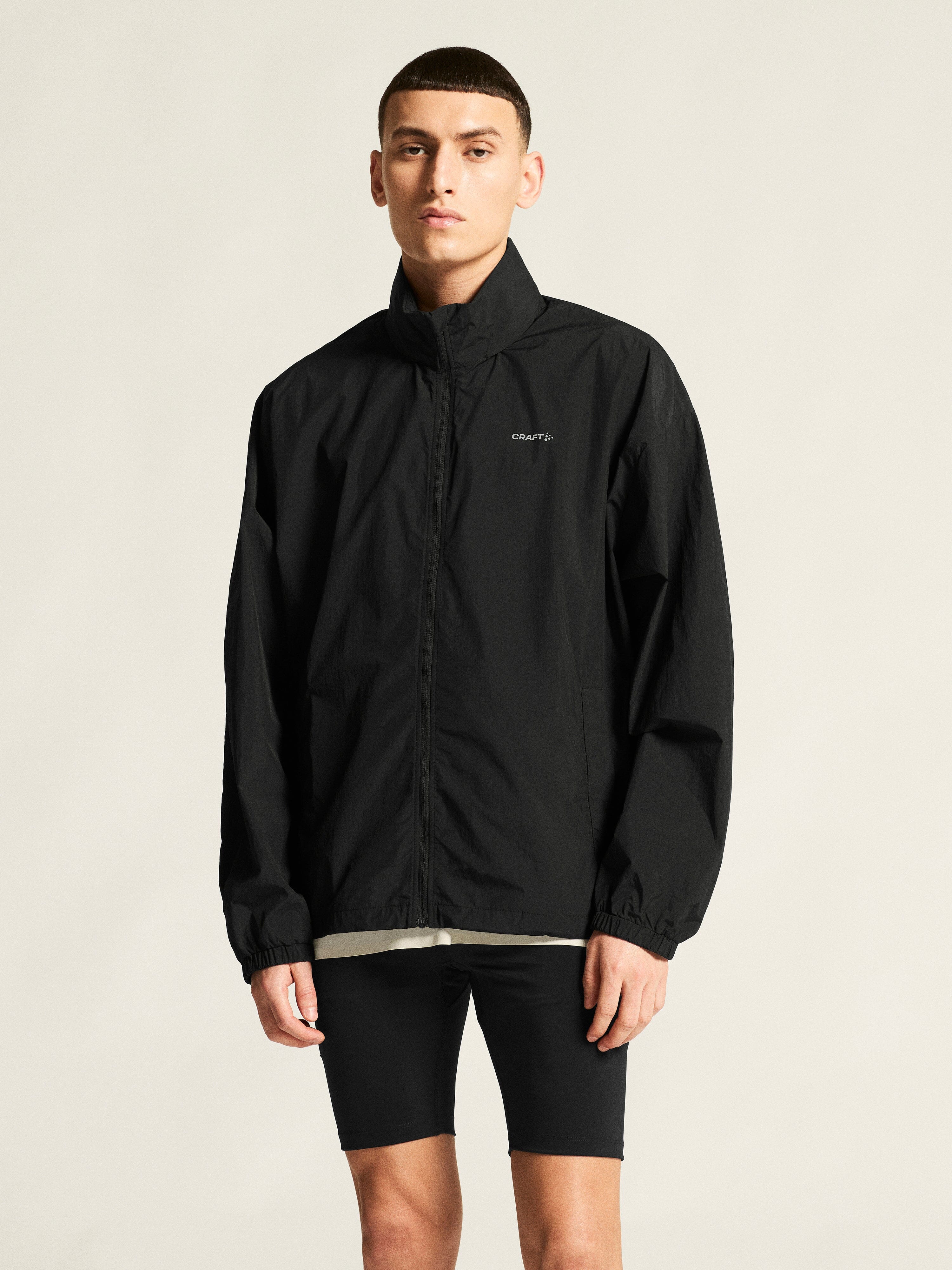 Men's Hypervent Oversized Wind Jacket - Black - Image 2