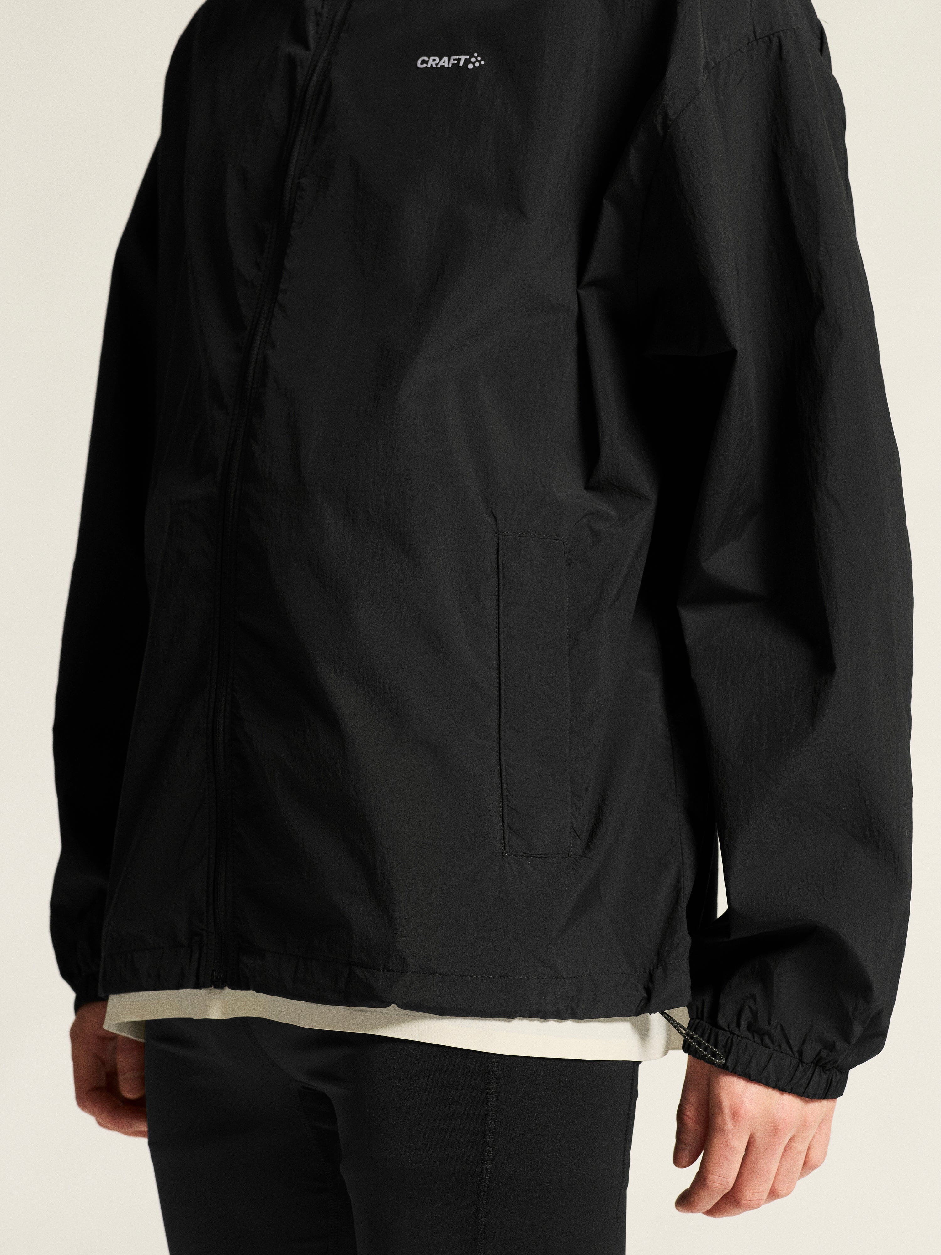 Men's Hypervent Oversized Wind Jacket - Black - Image 4