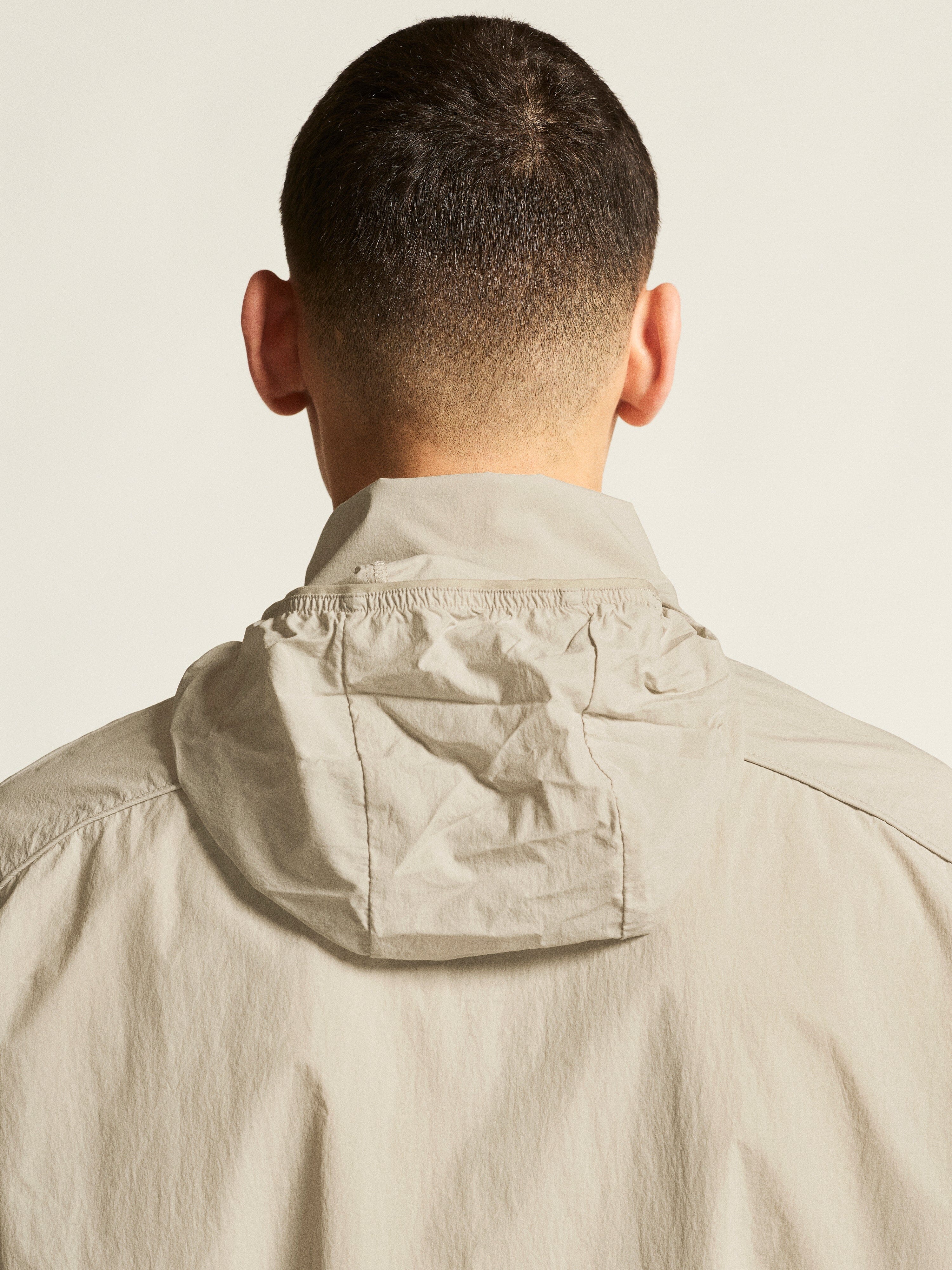 Men's Hypervent Oversized Wind Jacket - Plaster - Image 5