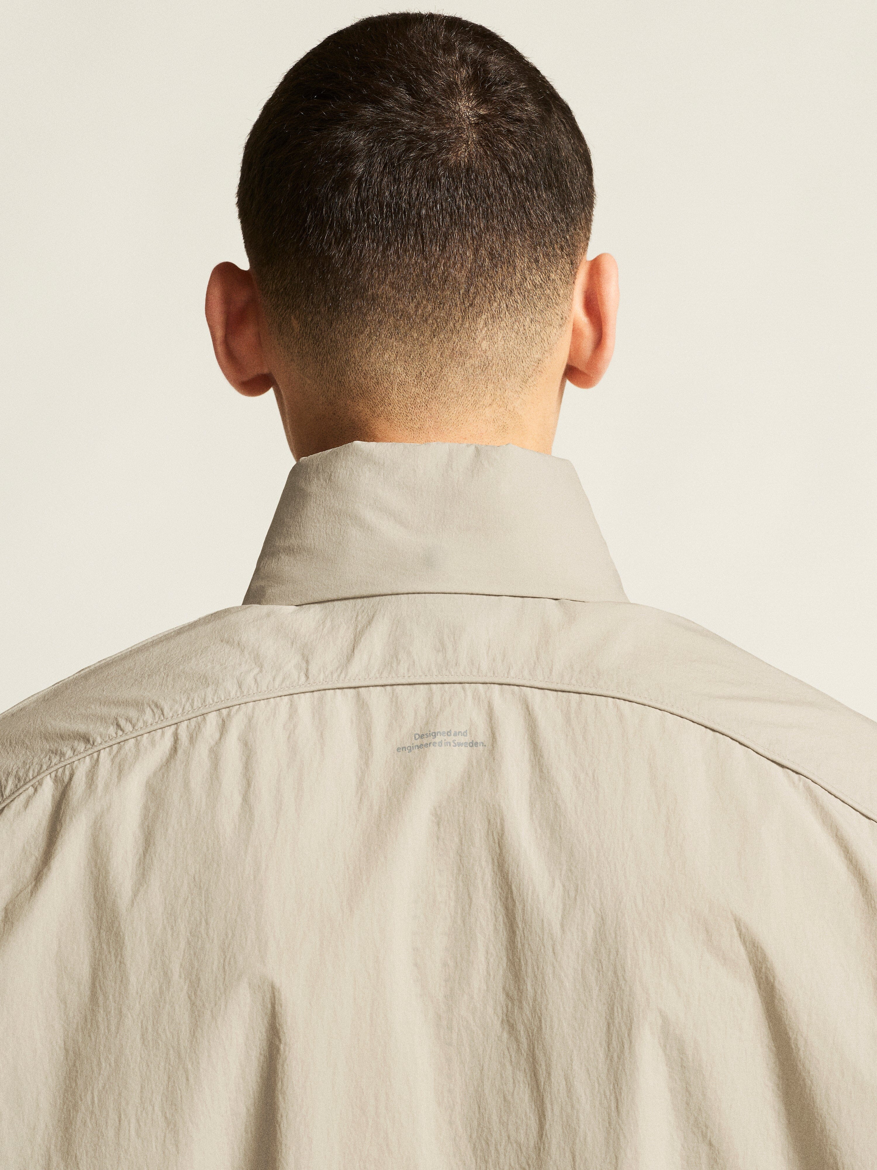 Men's Hypervent Oversized Wind Jacket - Plaster - Image 6