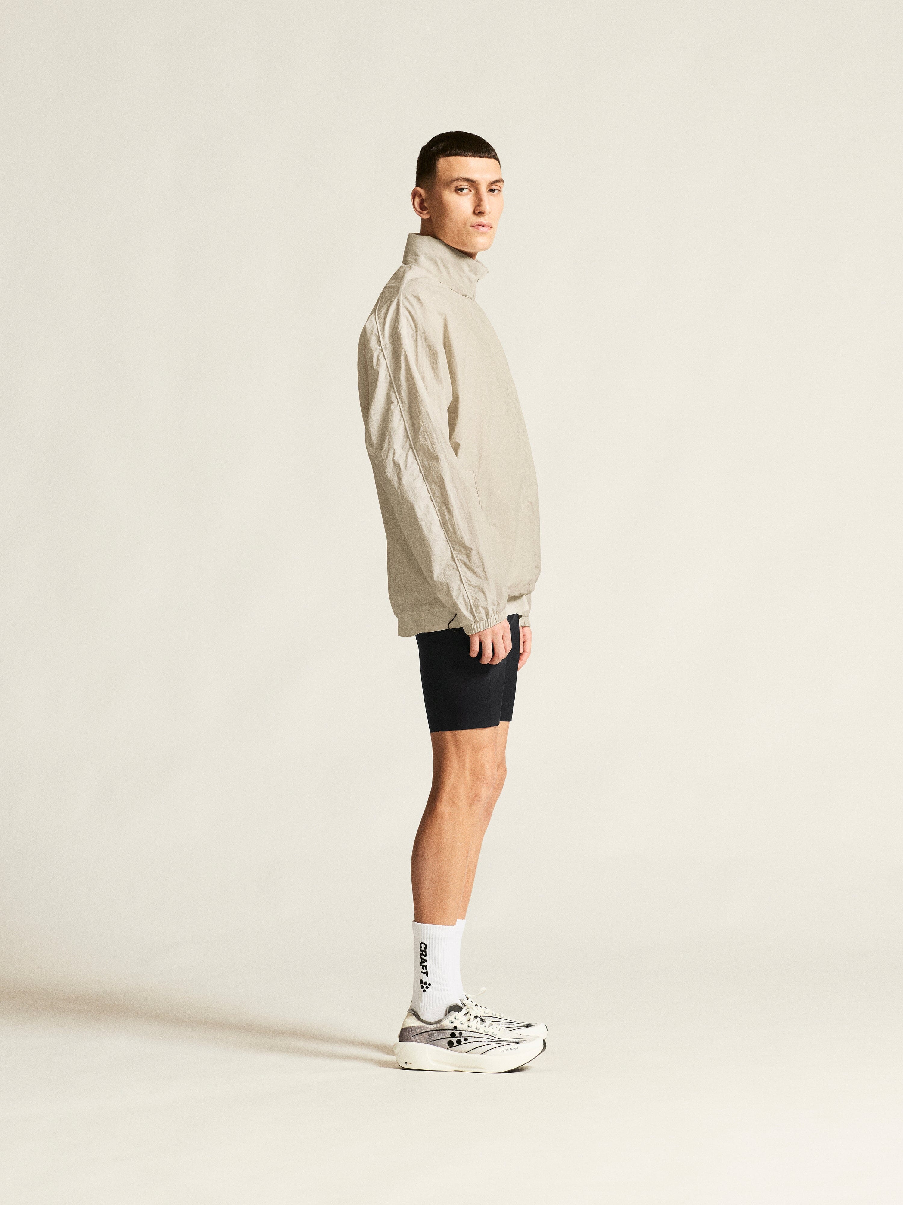 Men's Hypervent Oversized Wind Jacket - Plaster - Image 7