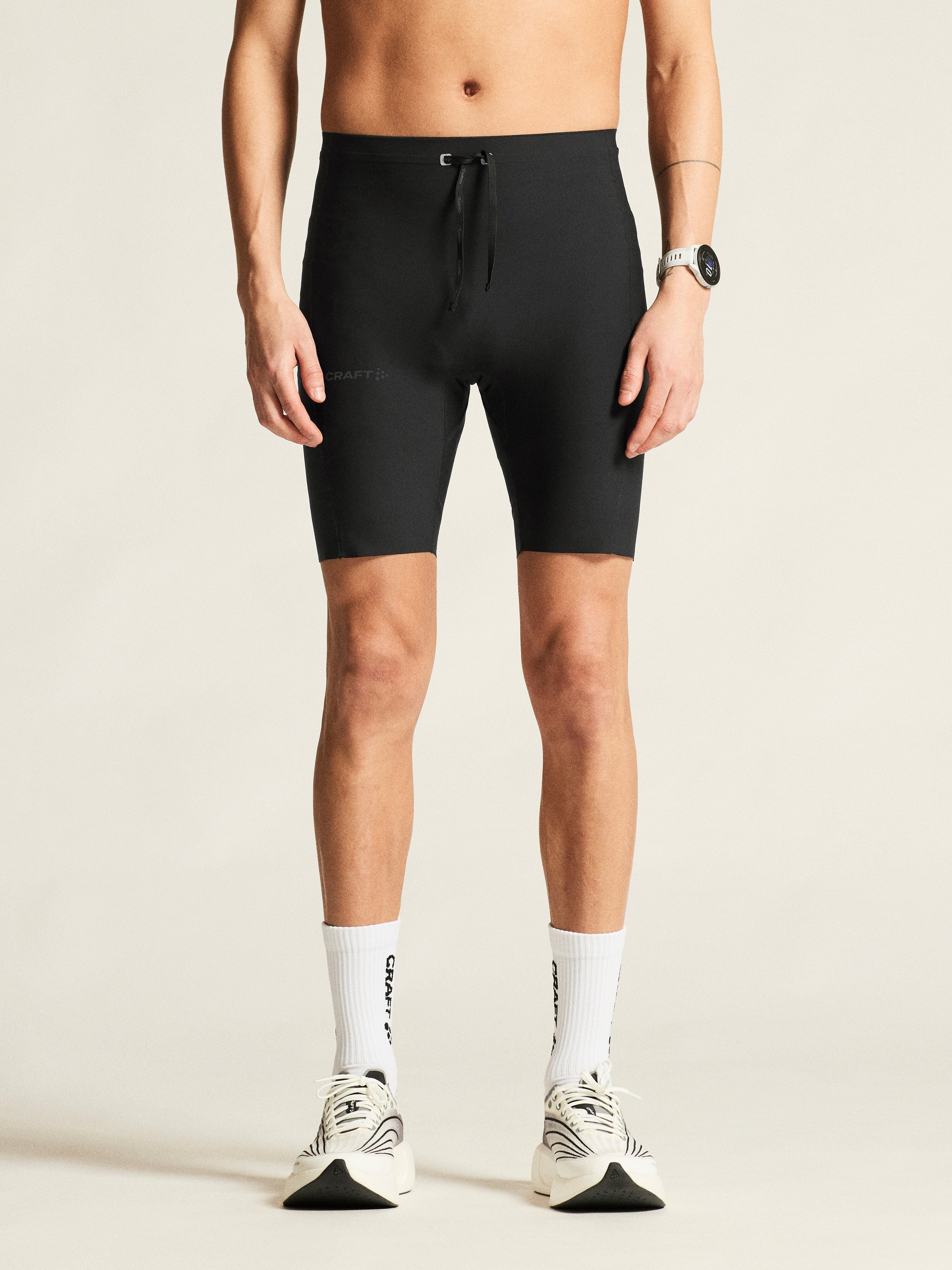 Men's Hypervent Short Tights - Black - Image 2