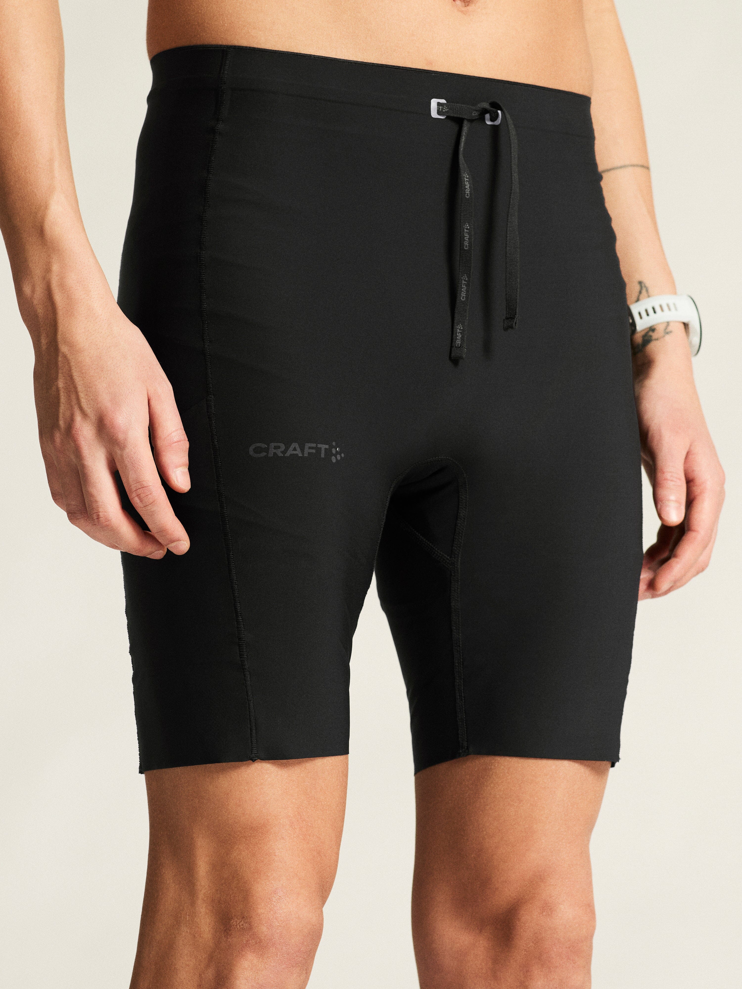 Men's Hypervent Short Tights - Black - Image 3