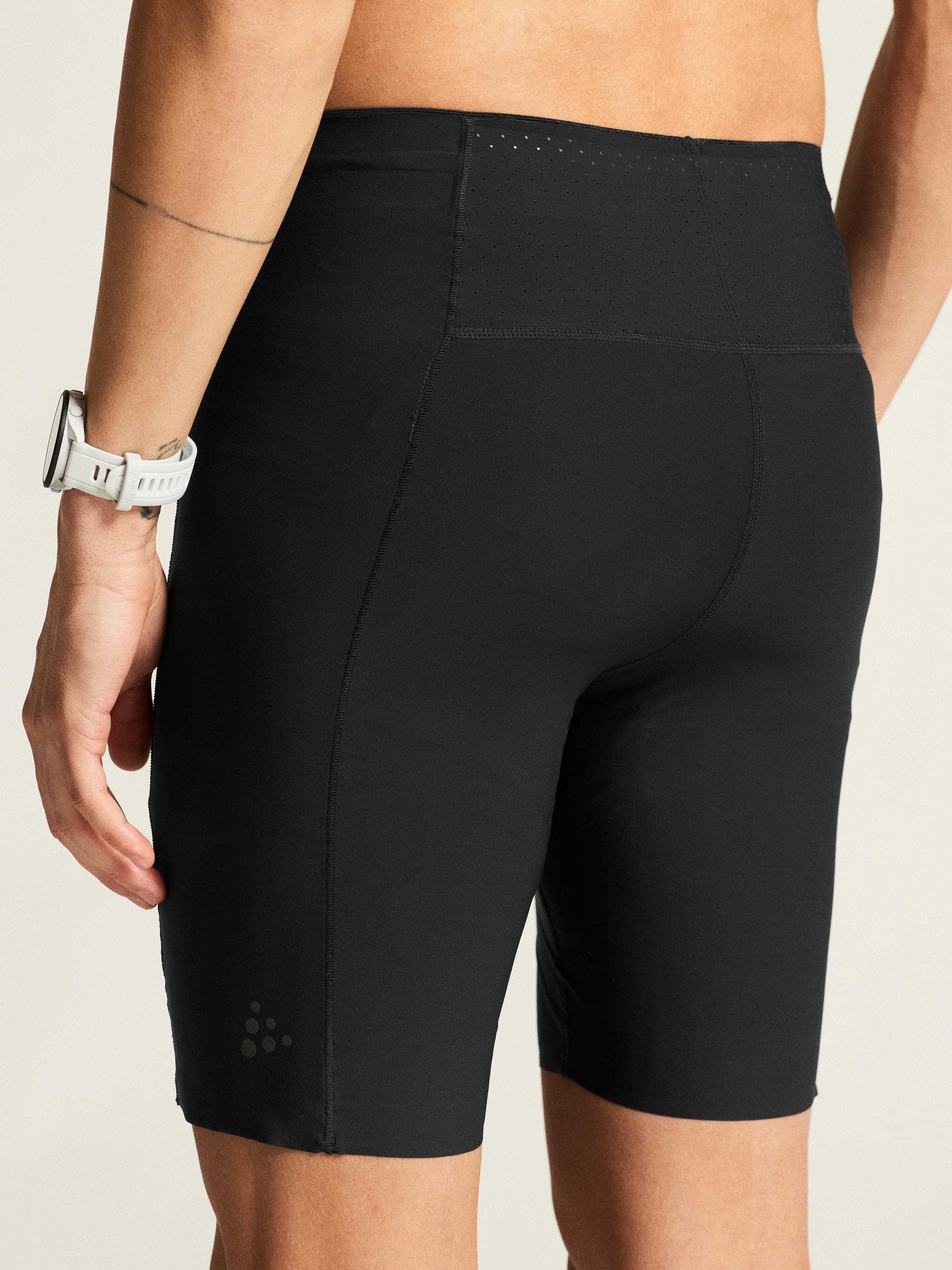 Men's Hypervent Short Tights - Black - Image 5