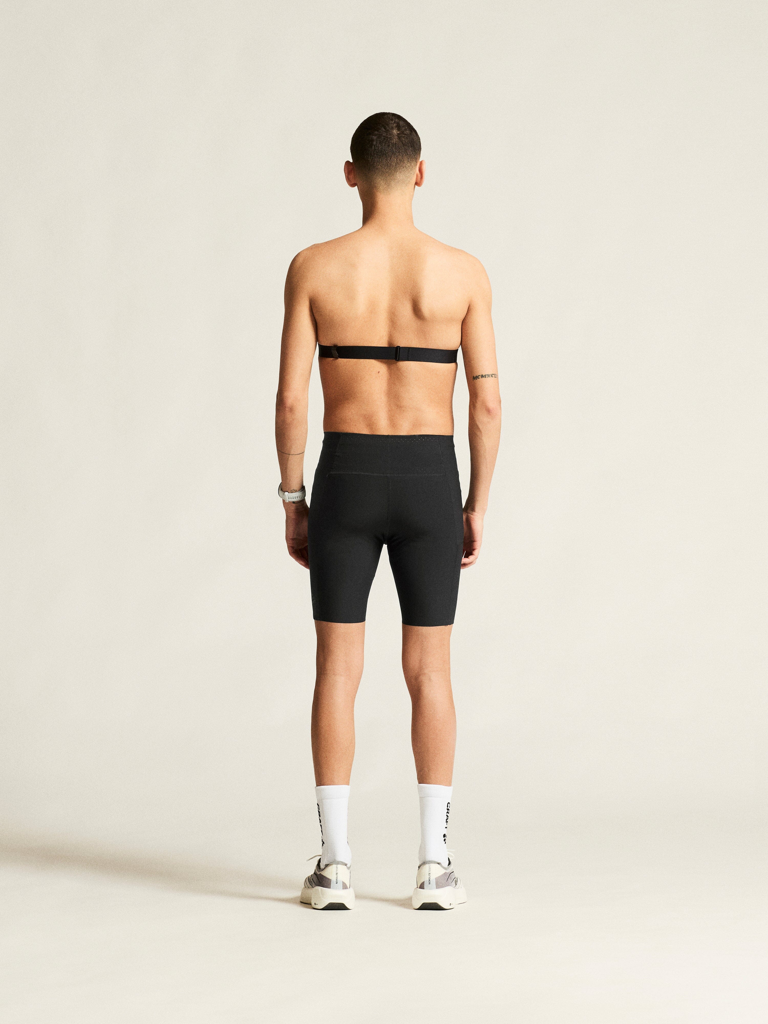 Men's Hypervent Short Tights - Black - Image 7