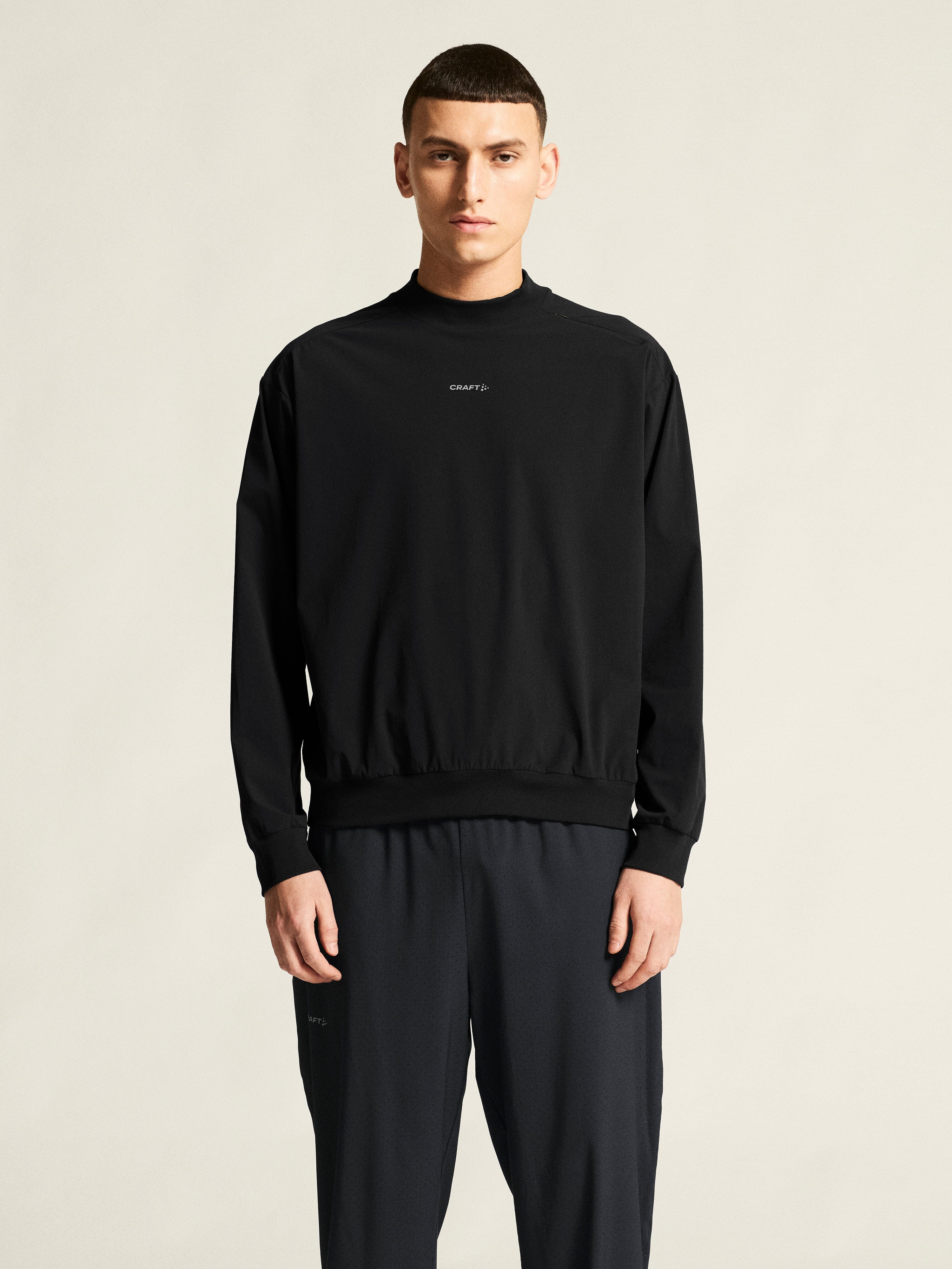 Men's Hypervent Wind Top - Black - Image 2