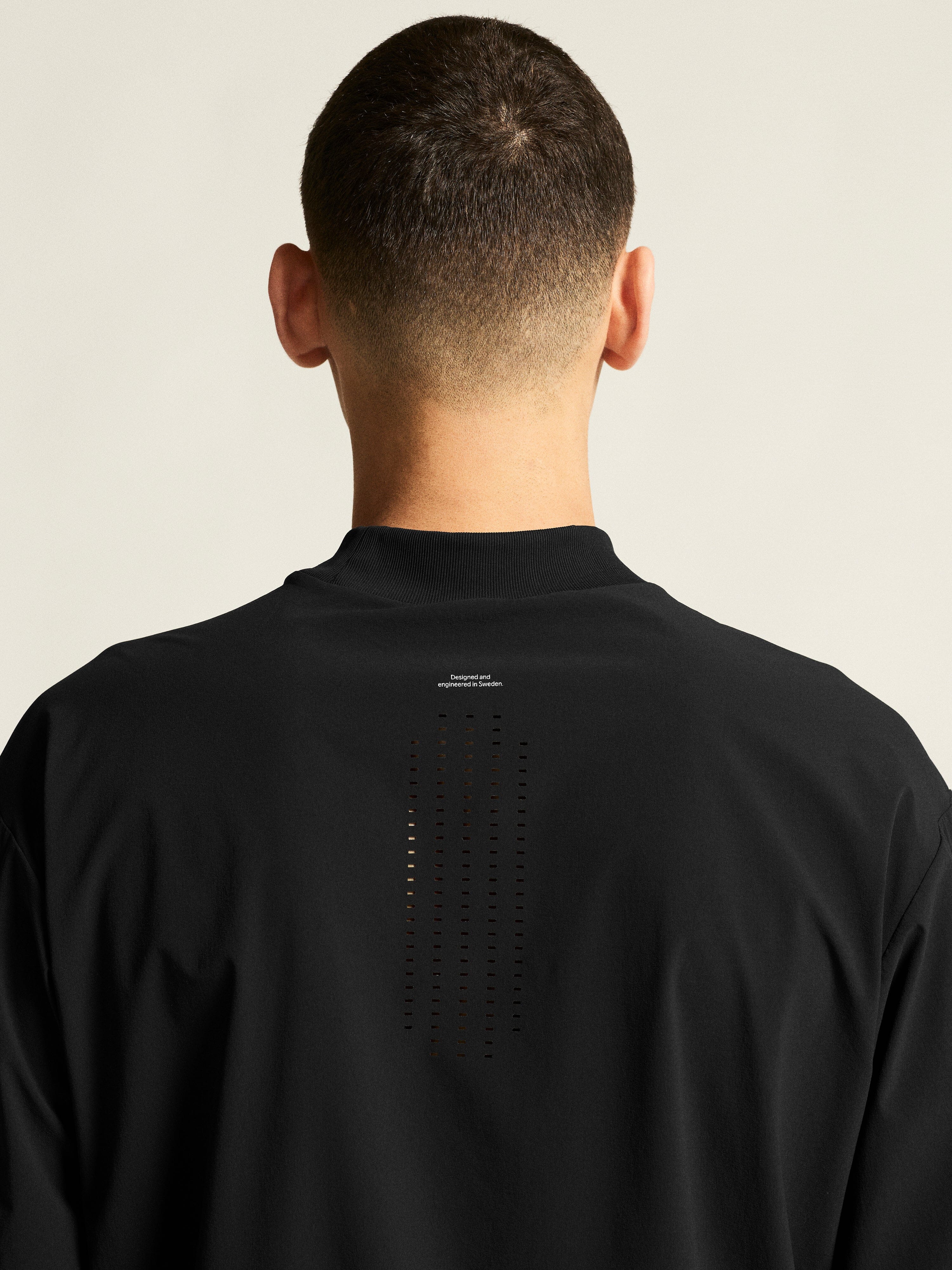 Men's Hypervent Wind Top - Black - Image 4