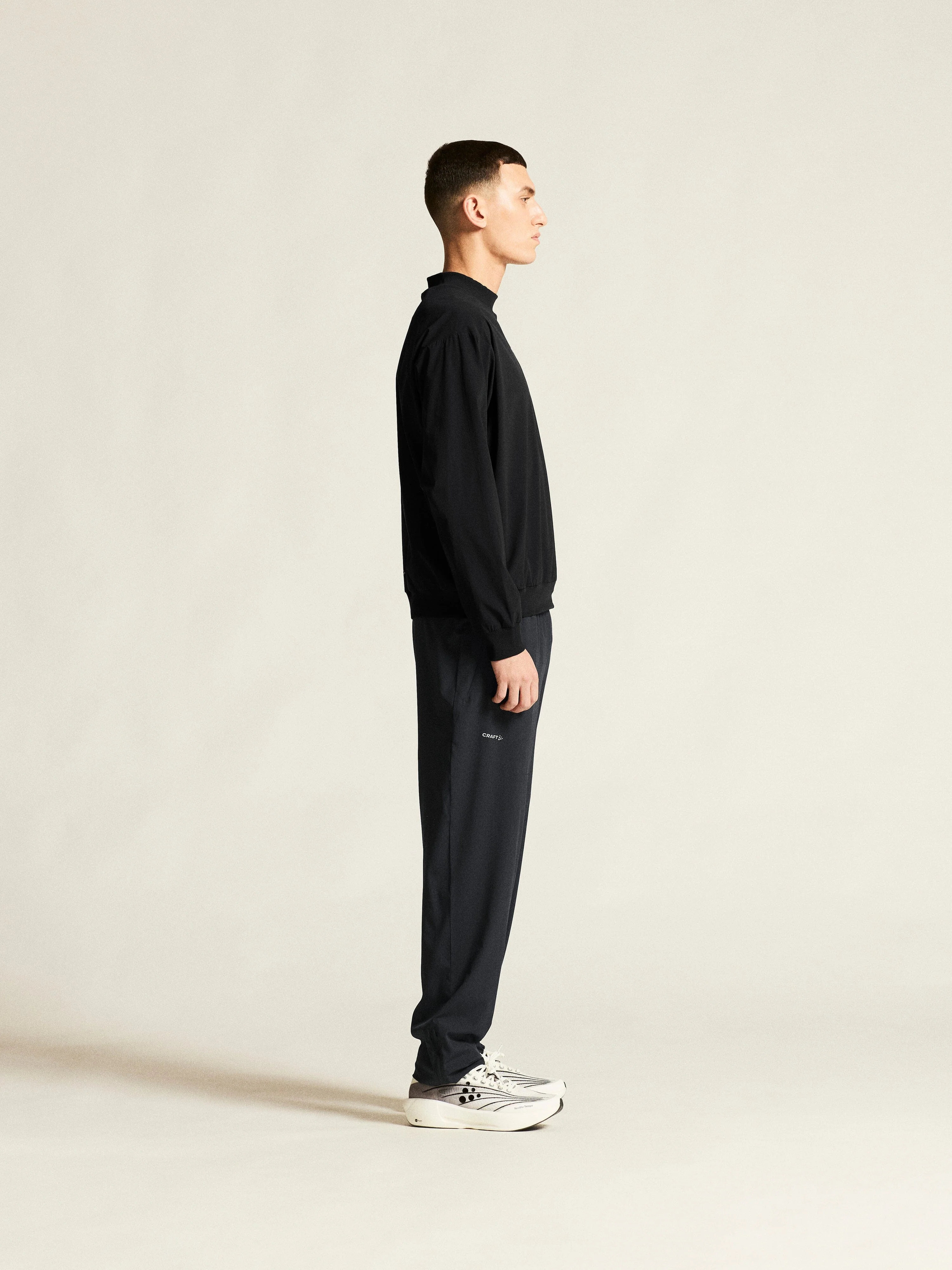 Men's Hypervent Wind Top - Black - Image 6