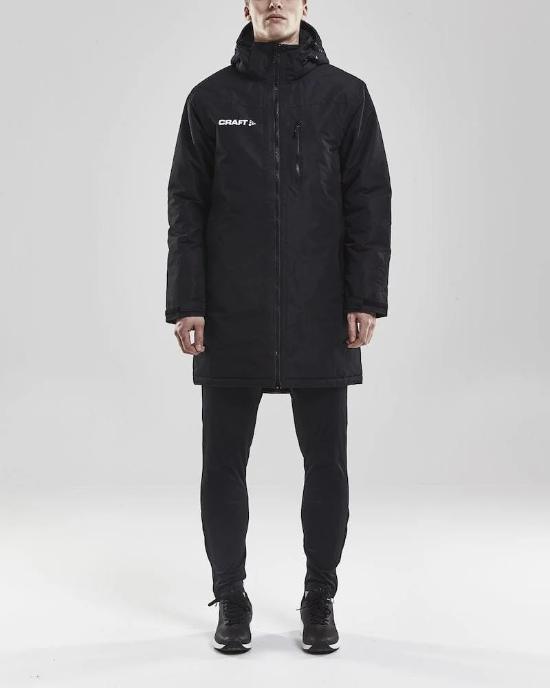 Men's Jacket Parka - Black - Image 4