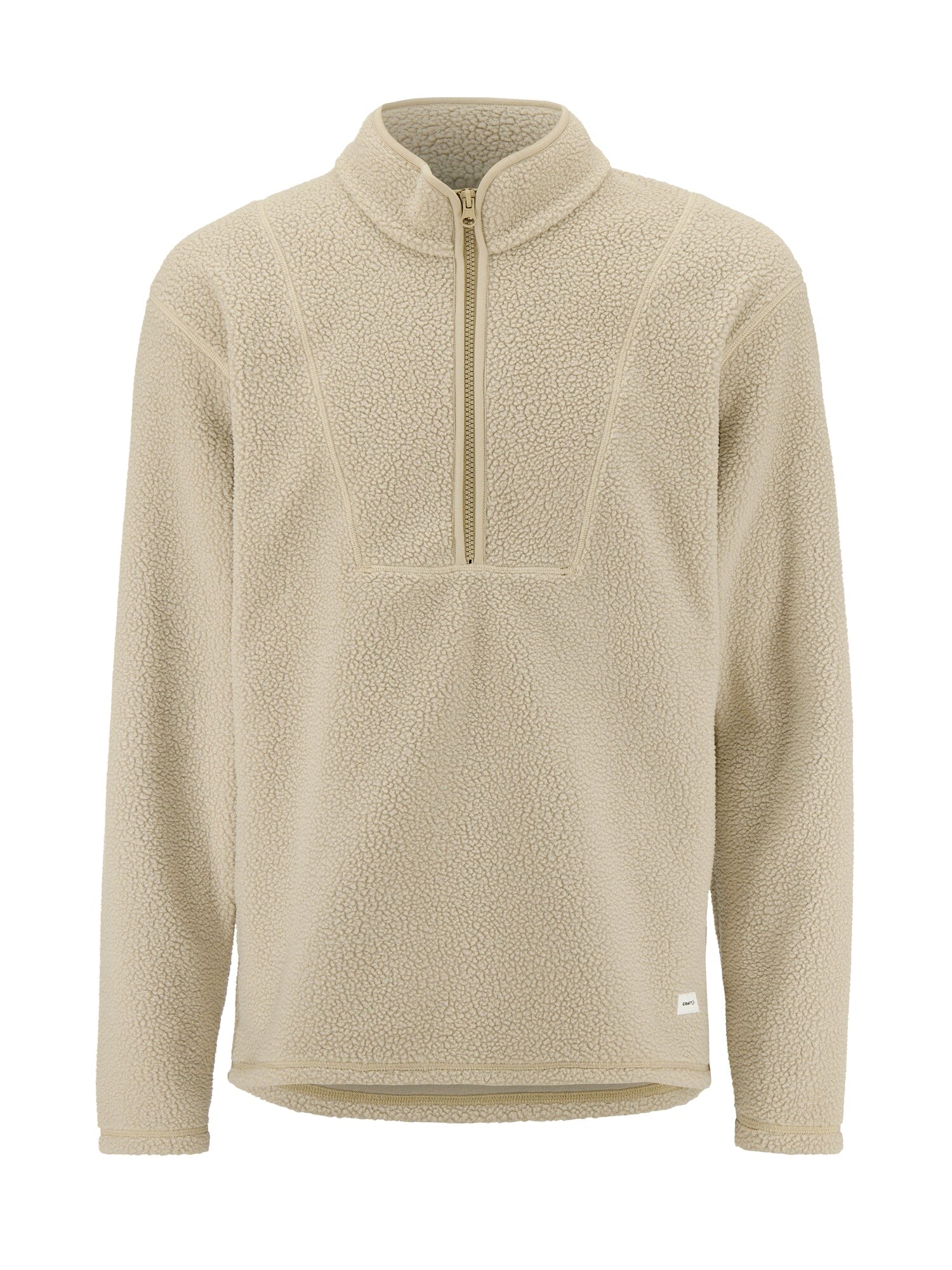 Men's Join Pile Fleece Half-Zip - Hay - Image 8