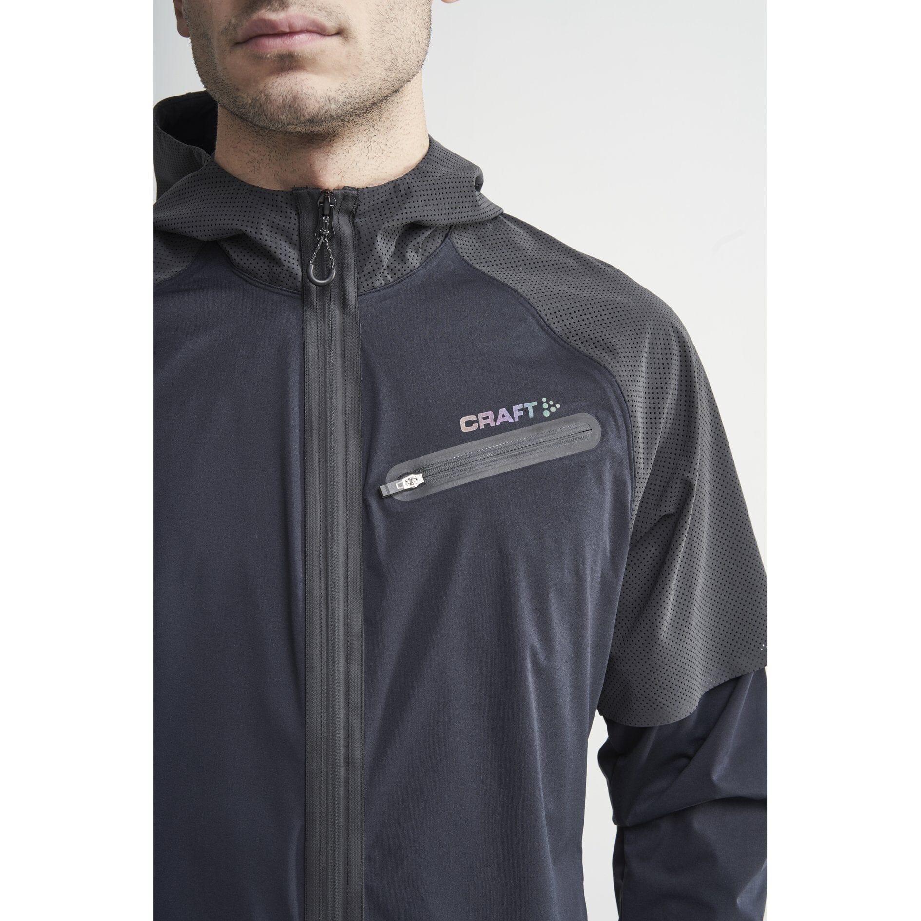 Men's Lumen Hydro Jacket - Black - Image 3