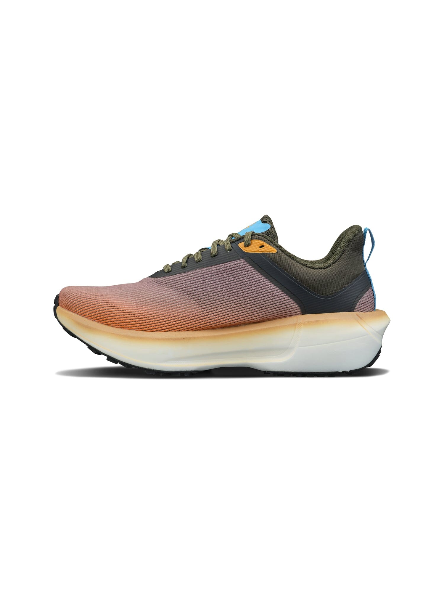 Men's Nordlite Ultra 2 Running Shoe - Orange/Contrast Green - Image 2