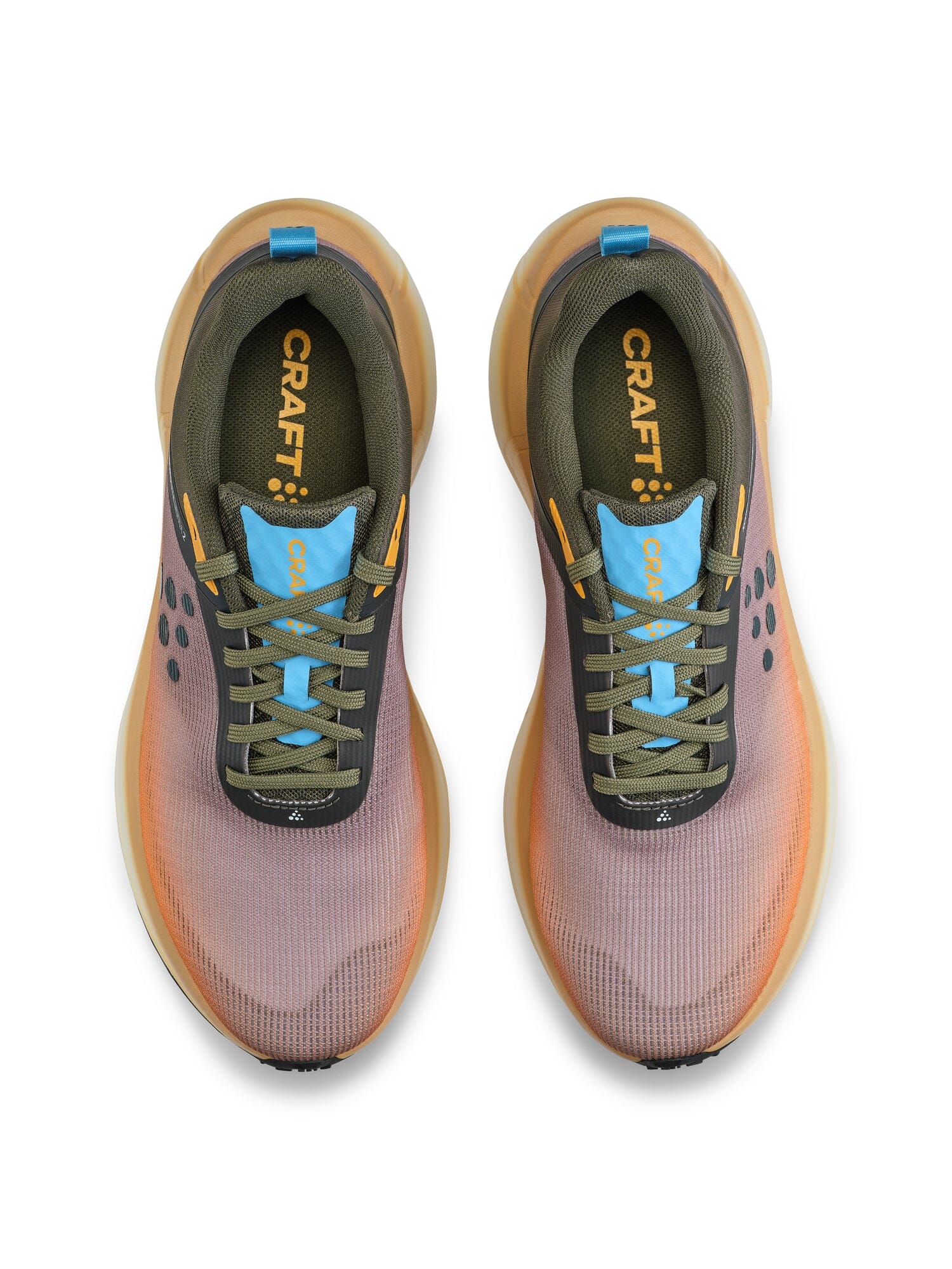 Men's Nordlite Ultra 2 Running Shoe - Orange/Contrast Green - Image 9