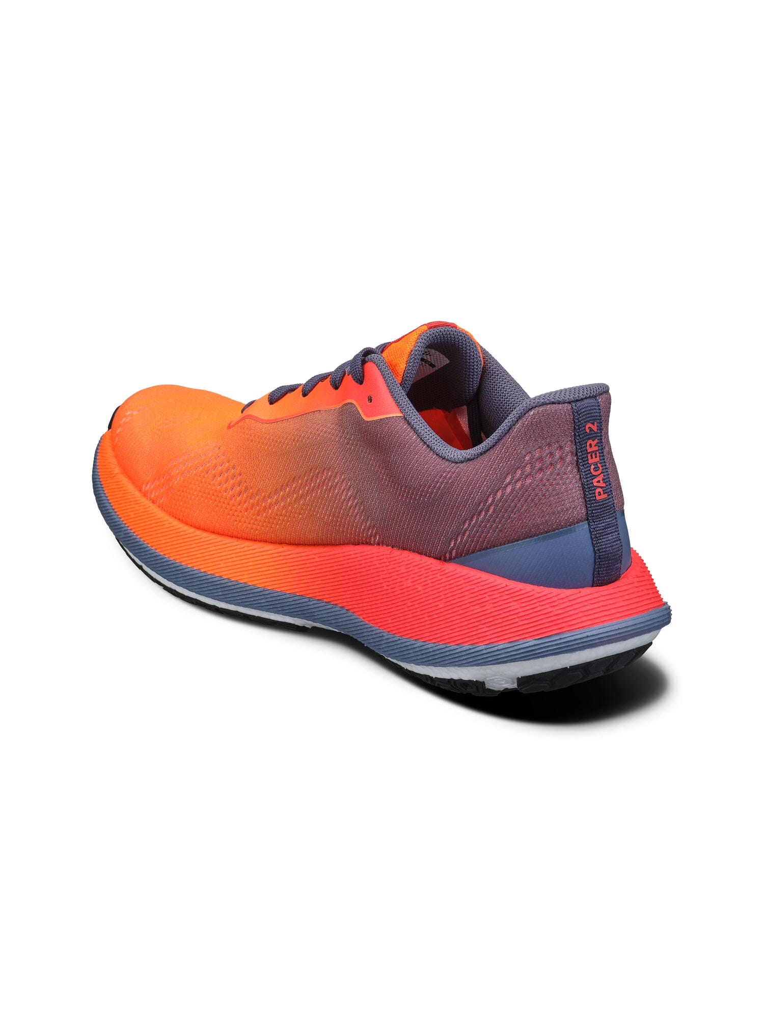 Men's Pacer 2 Running Shoe - Flourange/Grey - Image 6