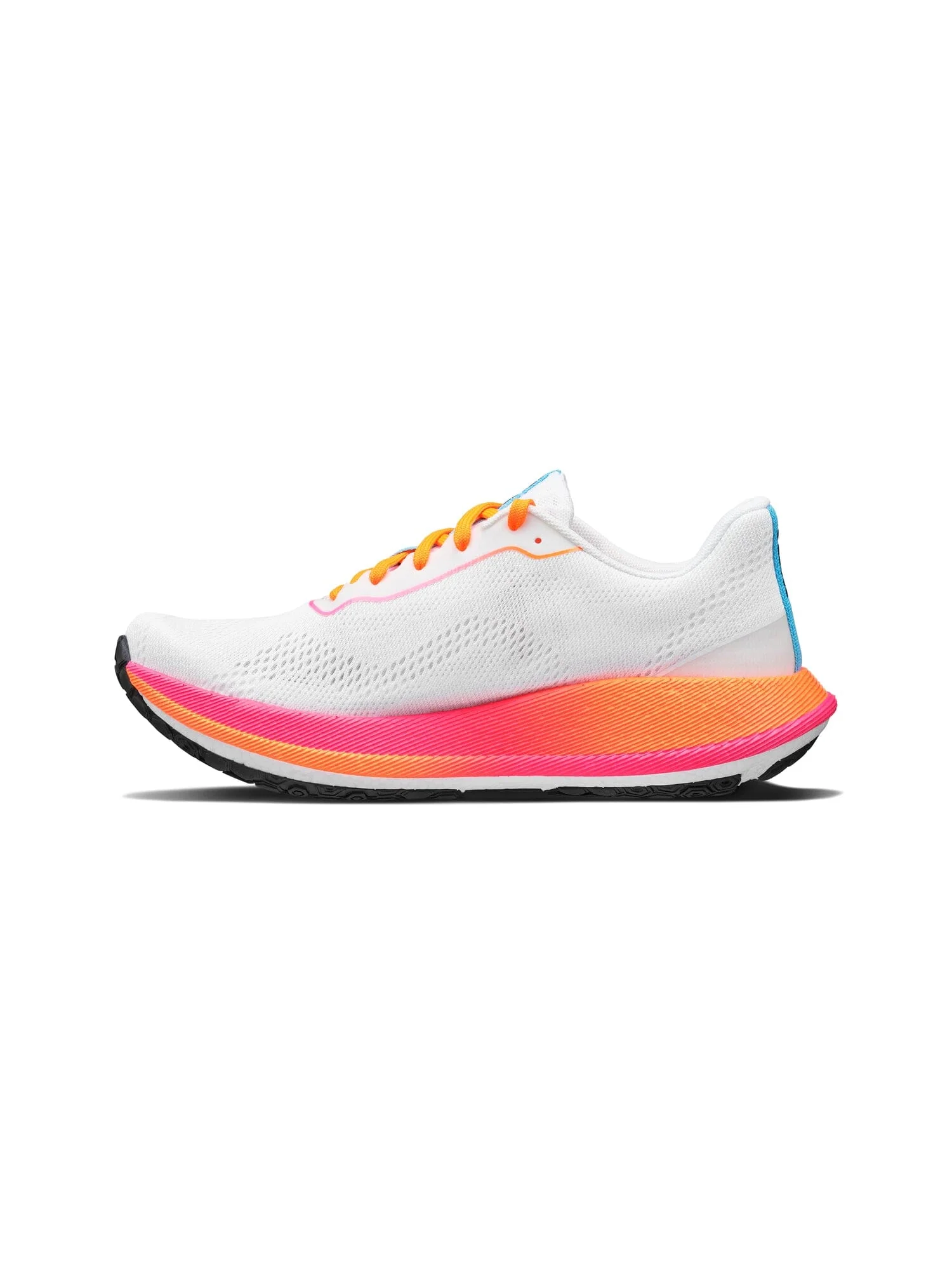 Men's Pacer 2 Running Shoe - White/Flourange - Image 2