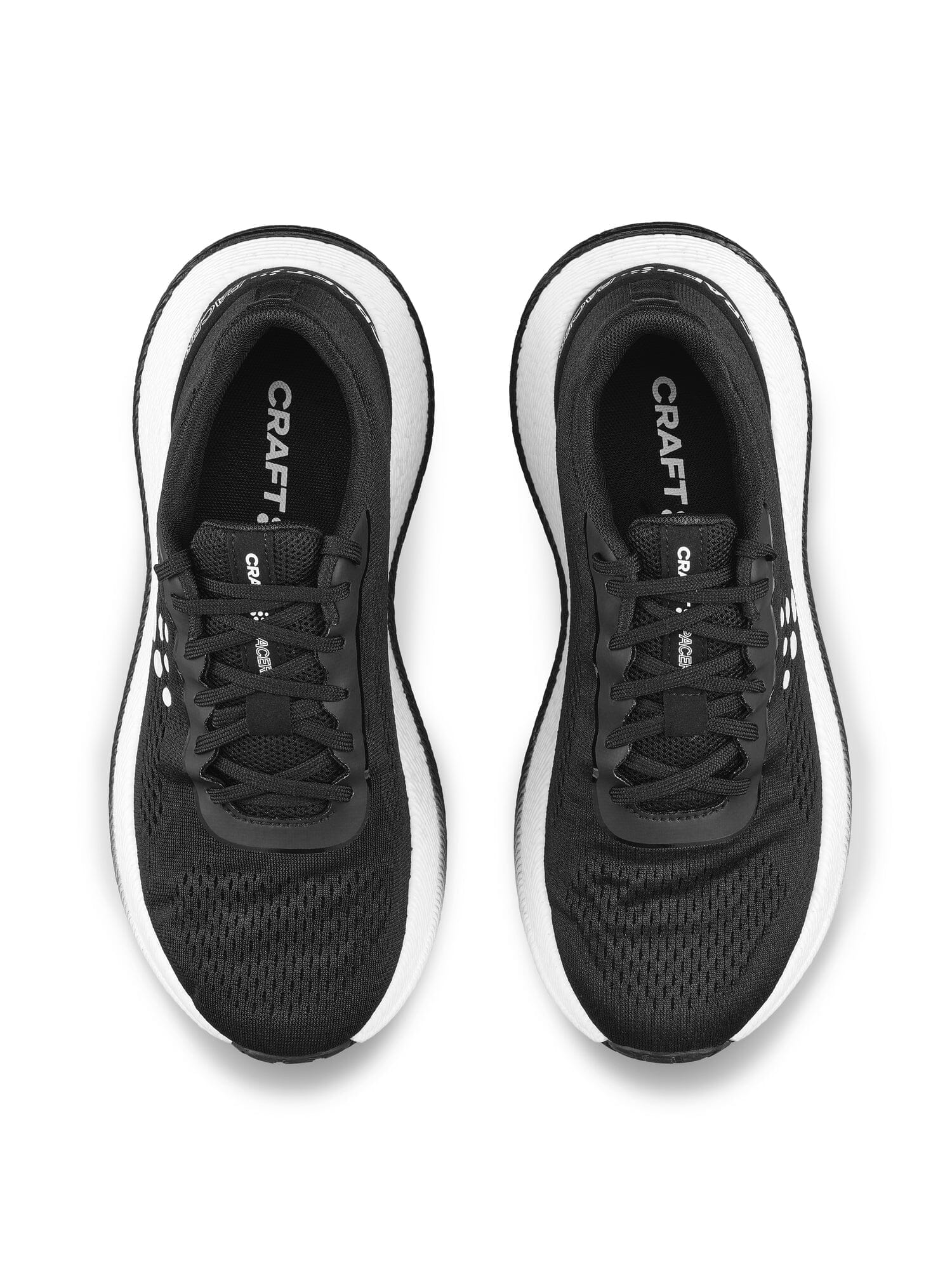 Men's Pacer Running Shoe - Black/White - Image 3