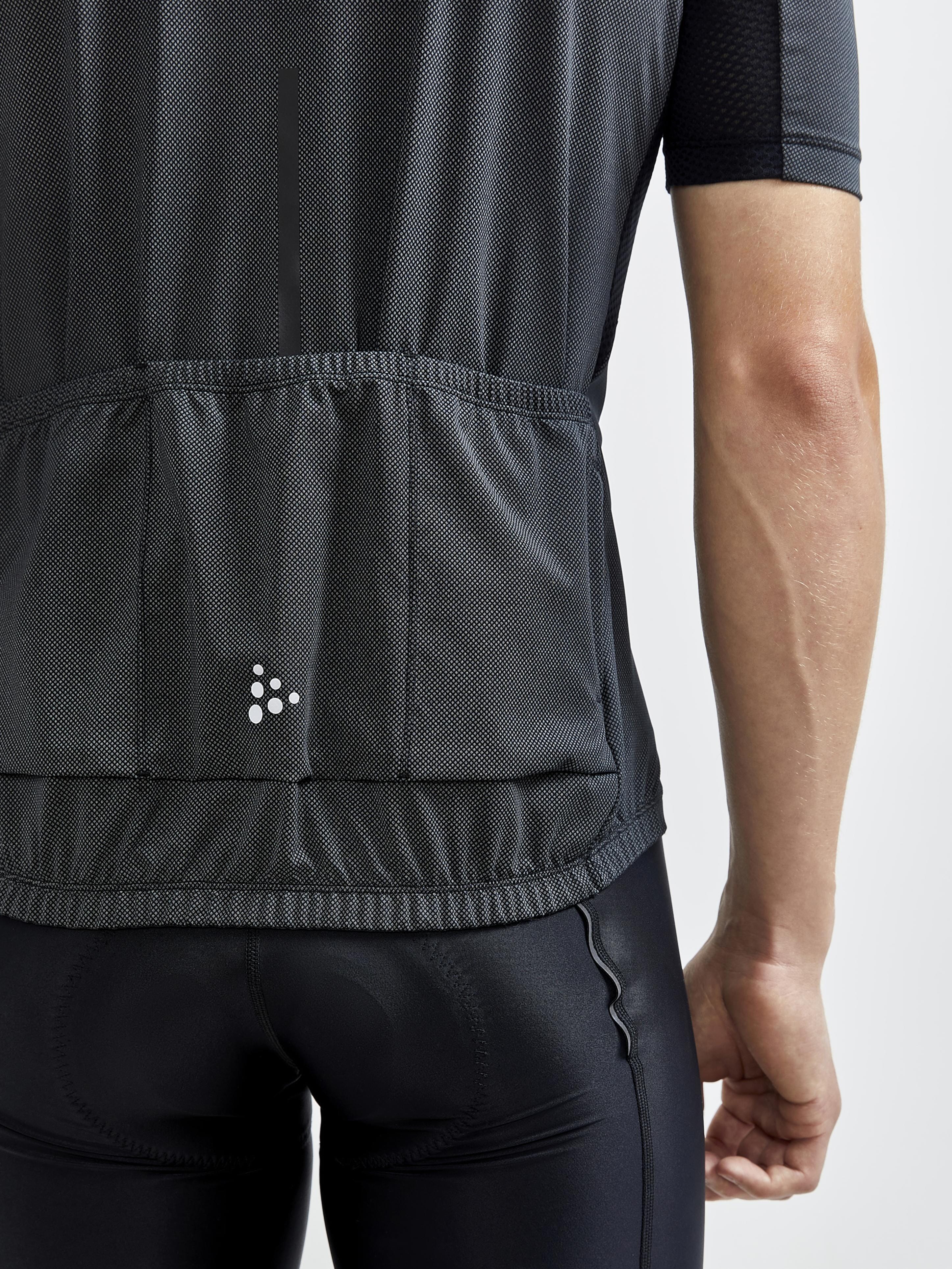 Men's Pro Endur Lumen Cycling Jersey - Black - Image 3