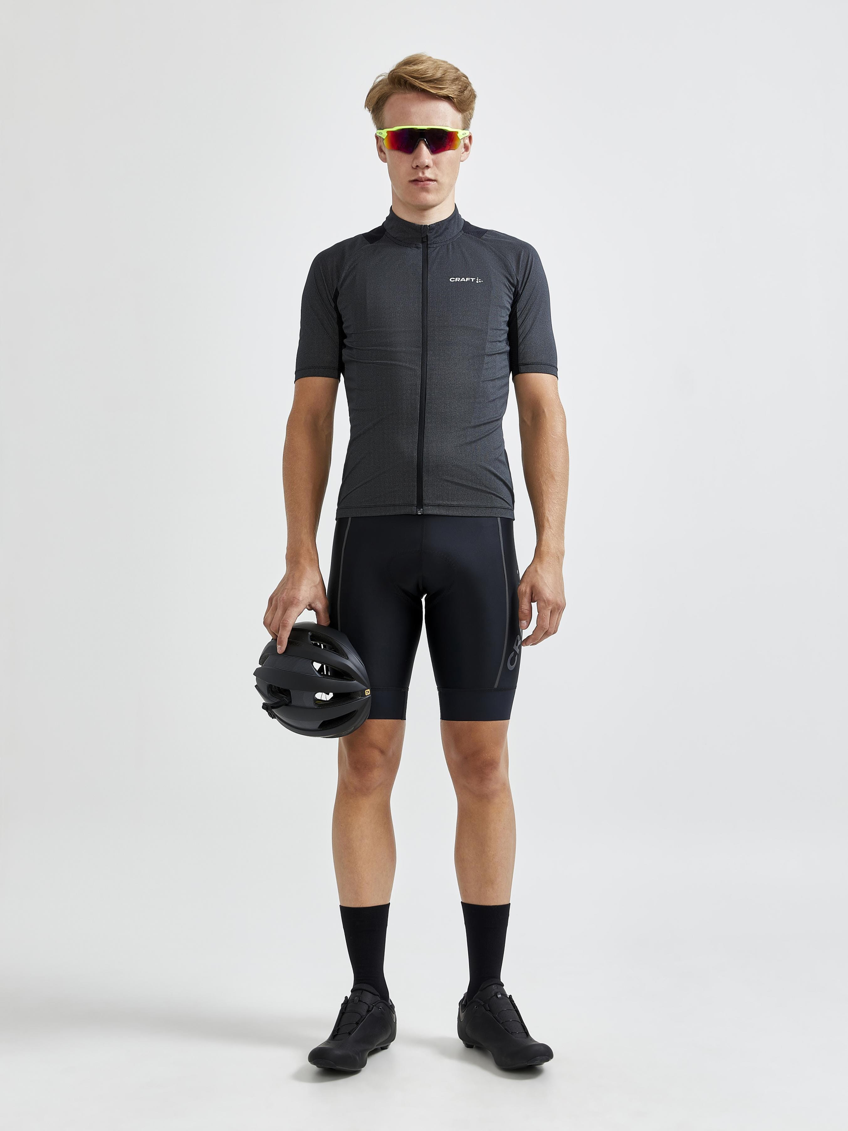 Men's Pro Endur Lumen Cycling Jersey - Black - Image 5