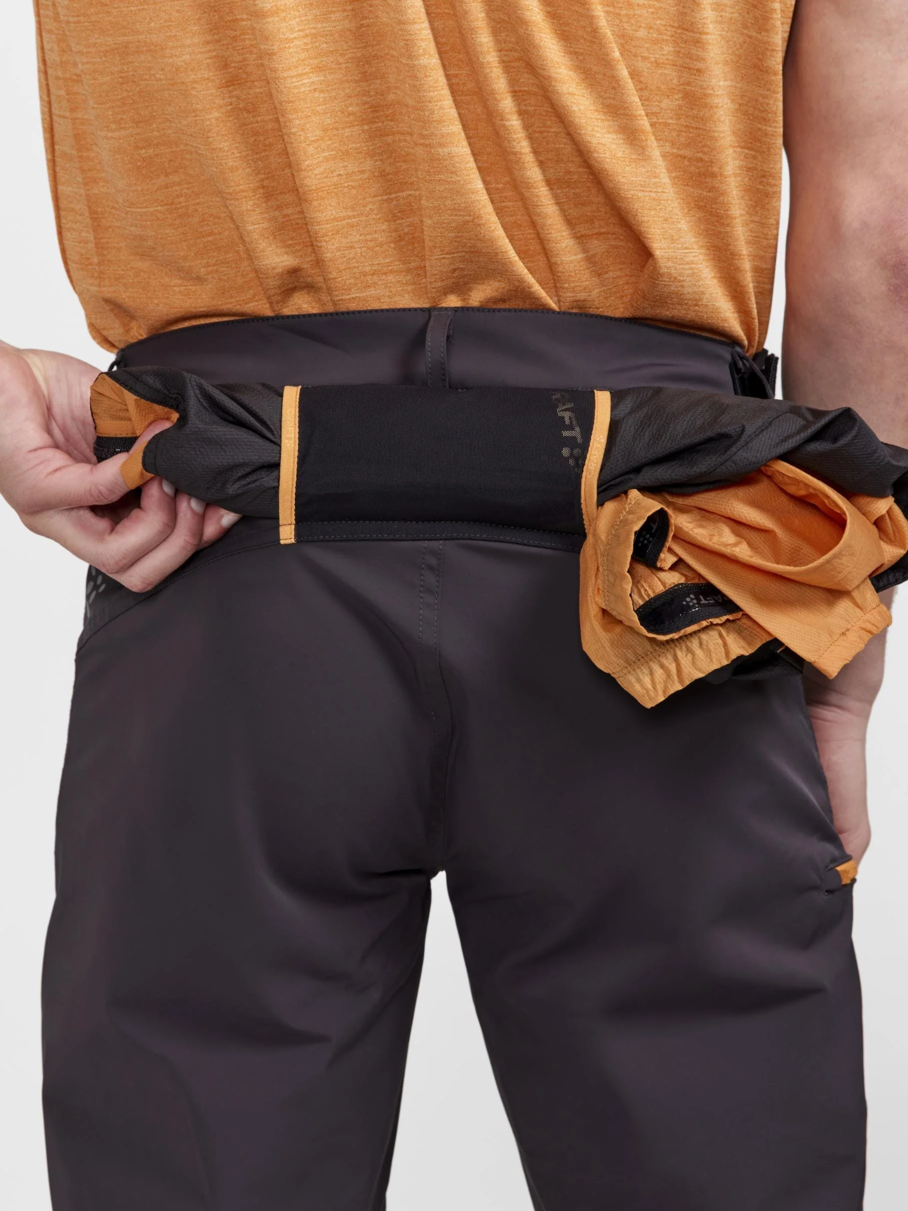 Men's Pro Gravel Bike Shorts - SLATE - Image 5