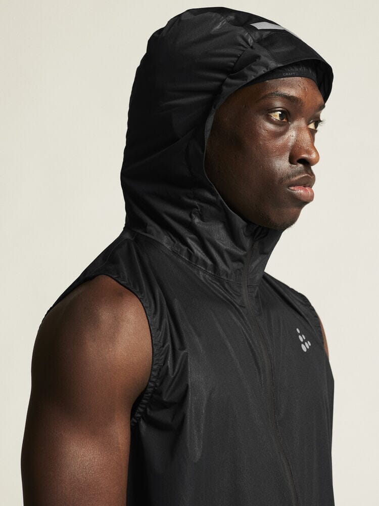 Men's Pro Hydro Lightweight Vest - Black - Image 4