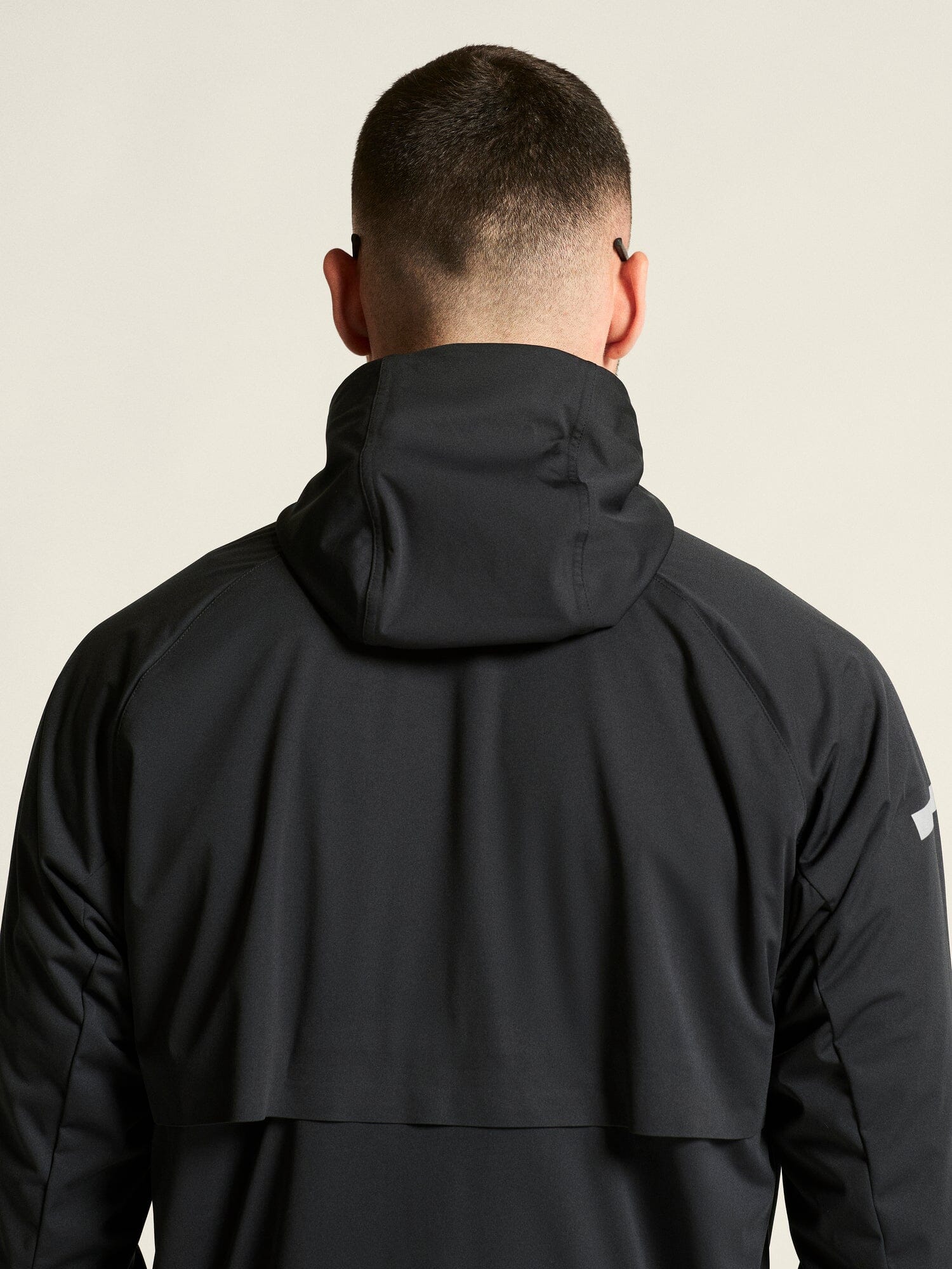 Men's Pro Hydro Running Jacket 3 - Black - Image 5