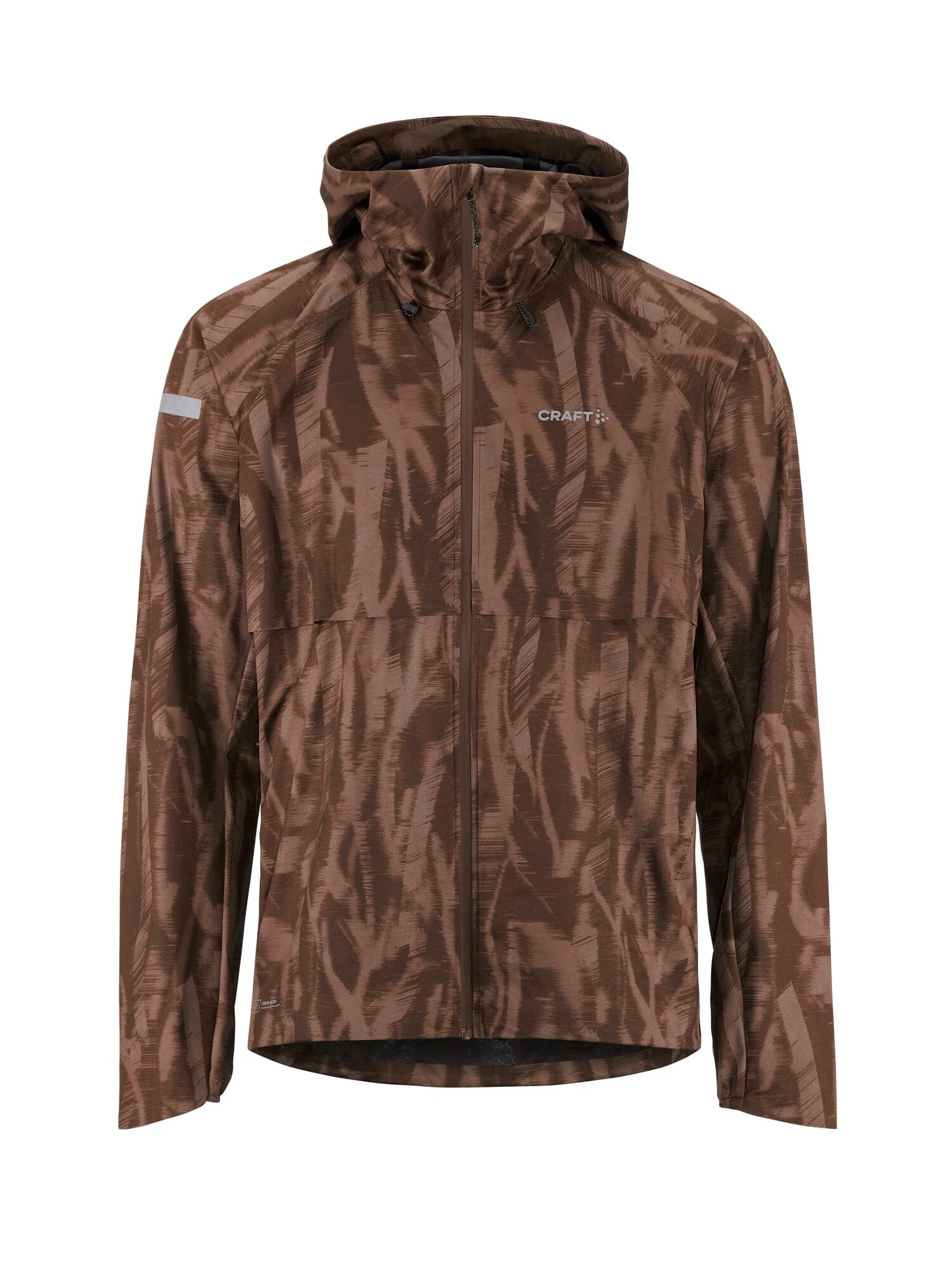 Men's Pro Hydro Running Jacket 3 - Prune/Multi - Image 8