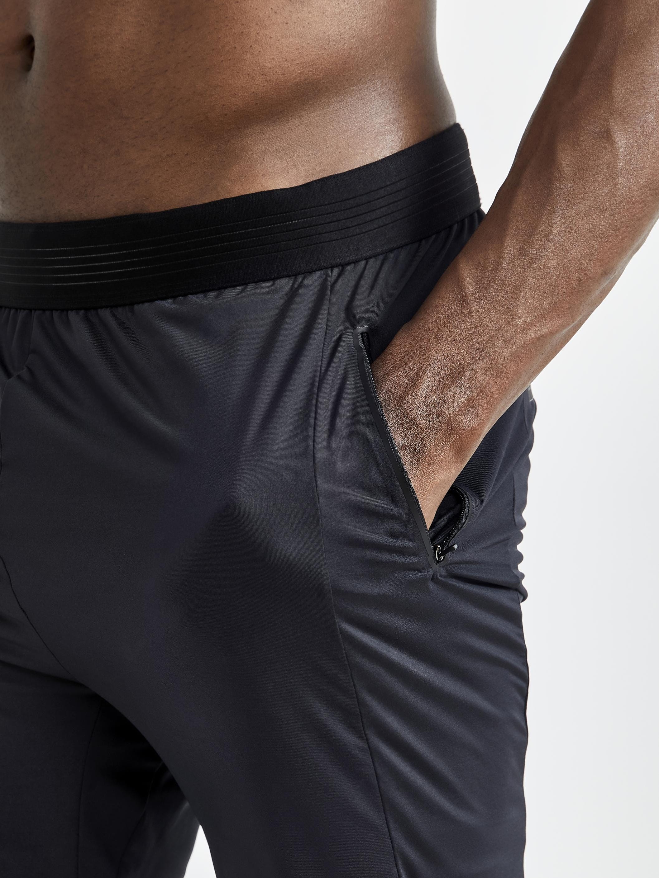 Men's Pro Hypervent Running Pants - Black - Image 2