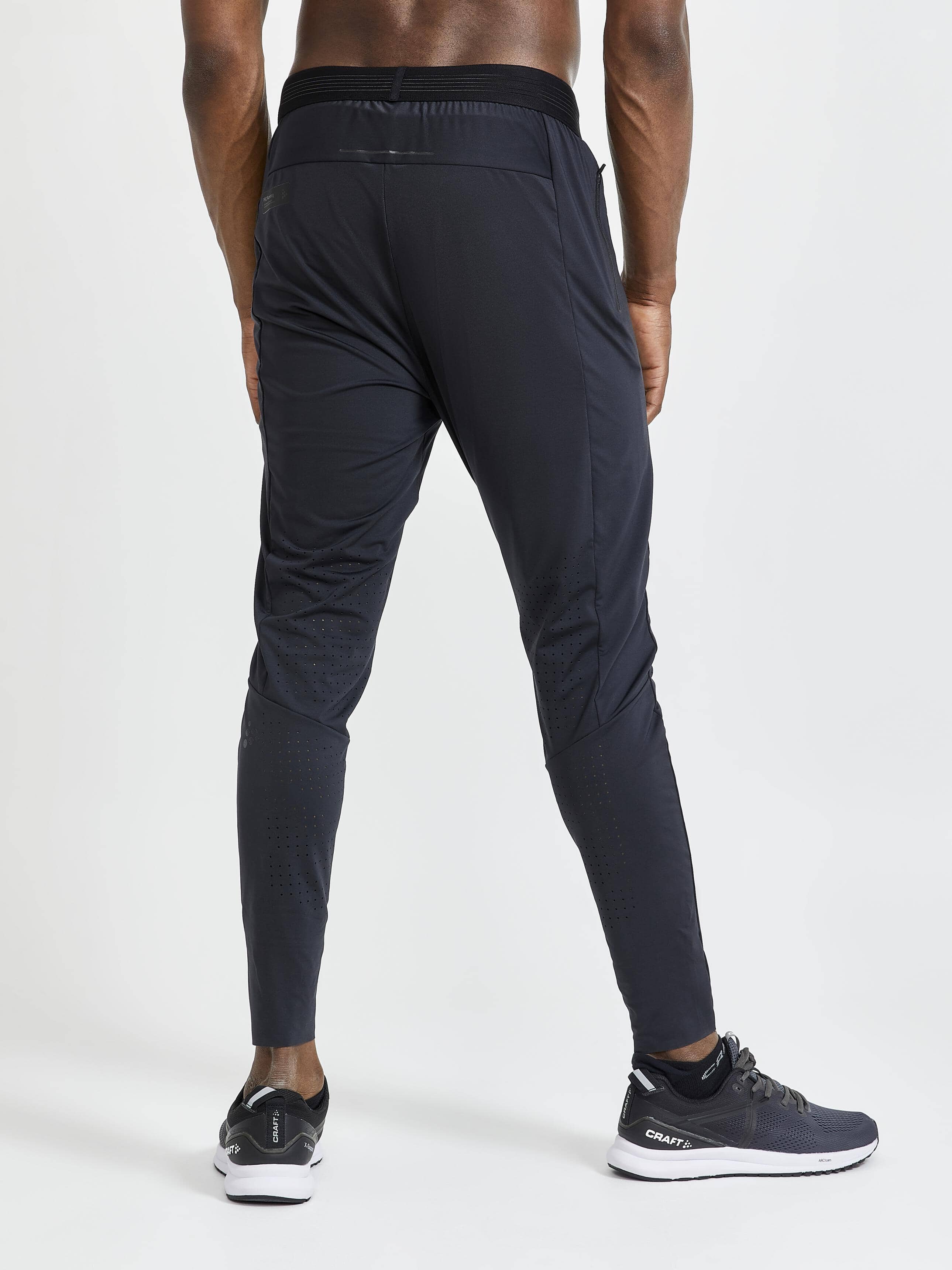 Men's Pro Hypervent Running Pants - Black - Image 3