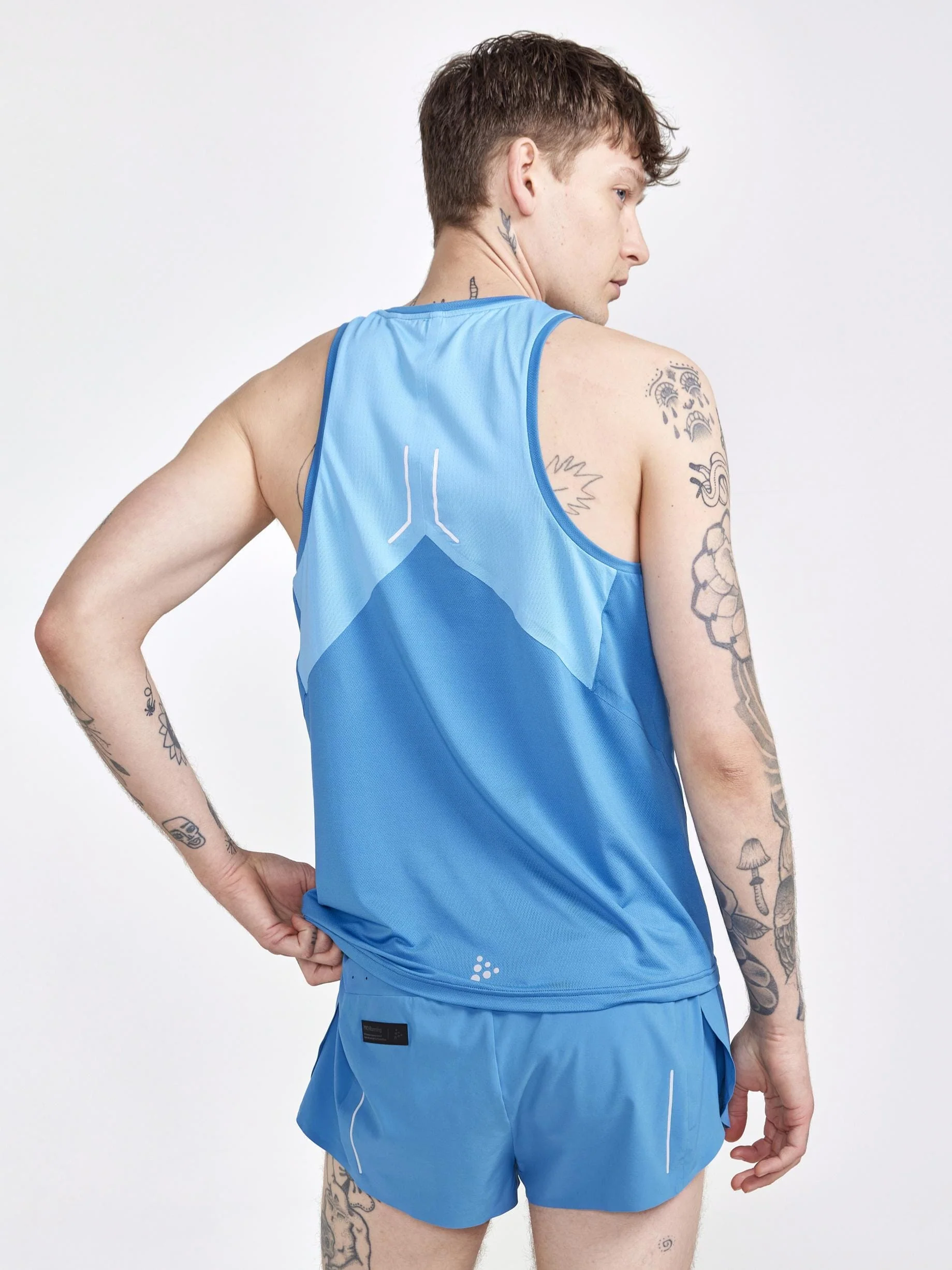 Men's Pro Hypervent Running Singlet - FLUID-ZENITH - Image 2