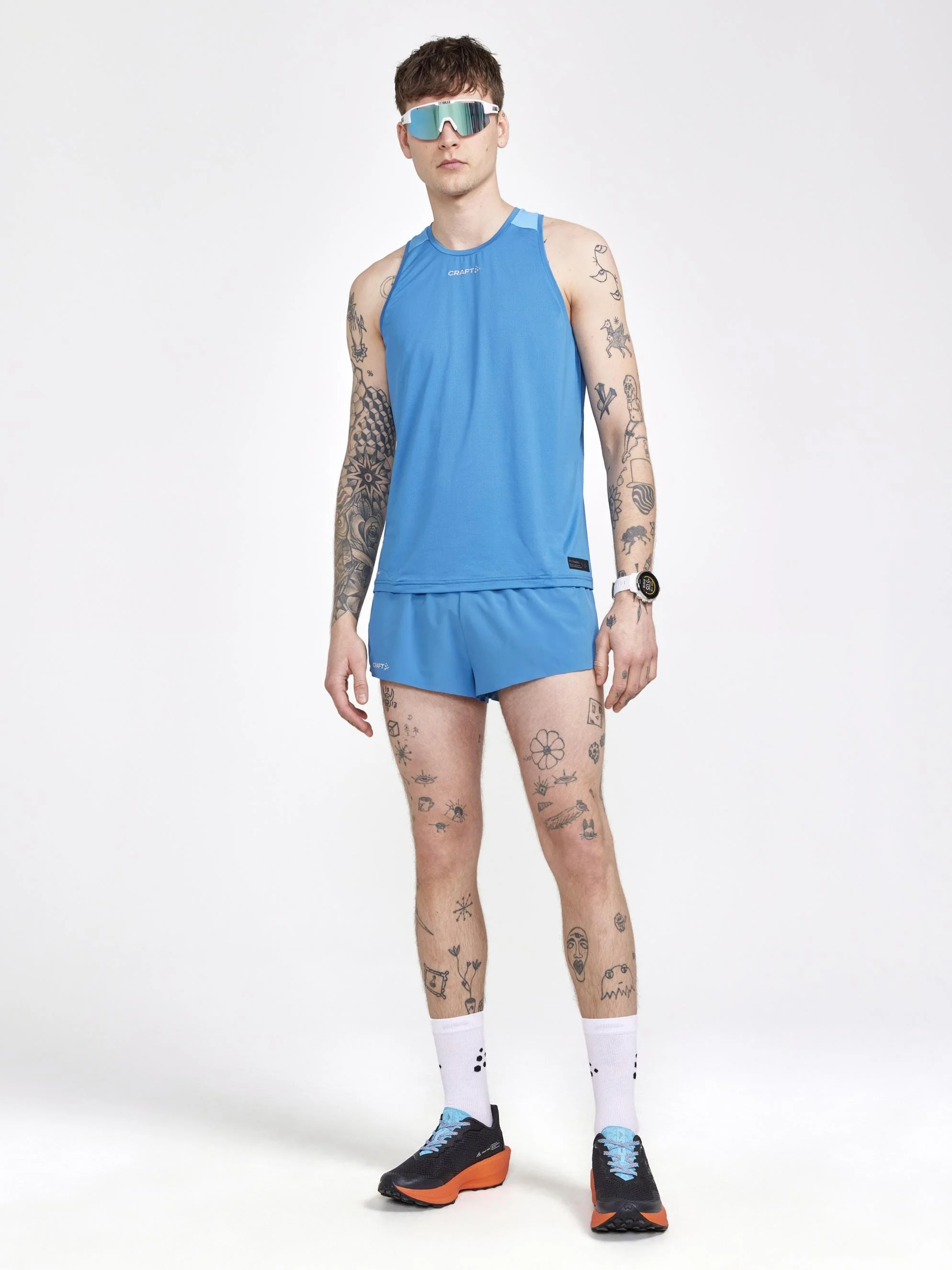 Men's Pro Hypervent Running Singlet - FLUID-ZENITH - Image 5