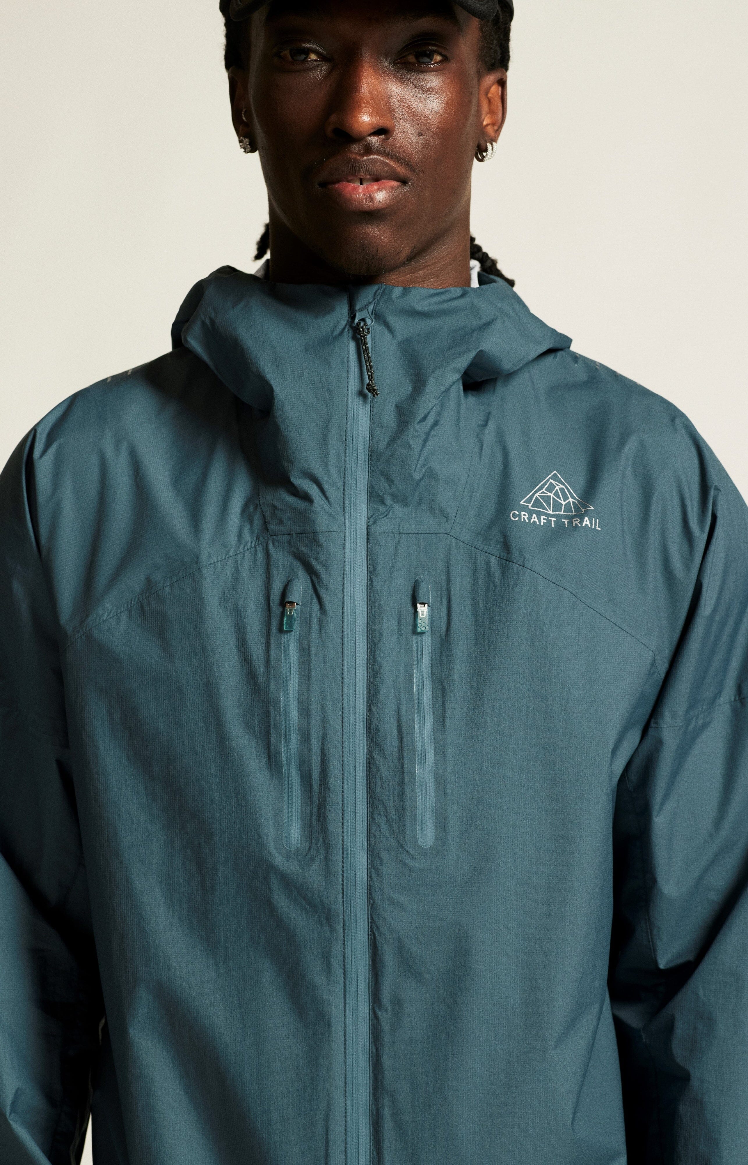 Men's Pro Trail Running 2L Light Weight Jacket - ORION - Image 2