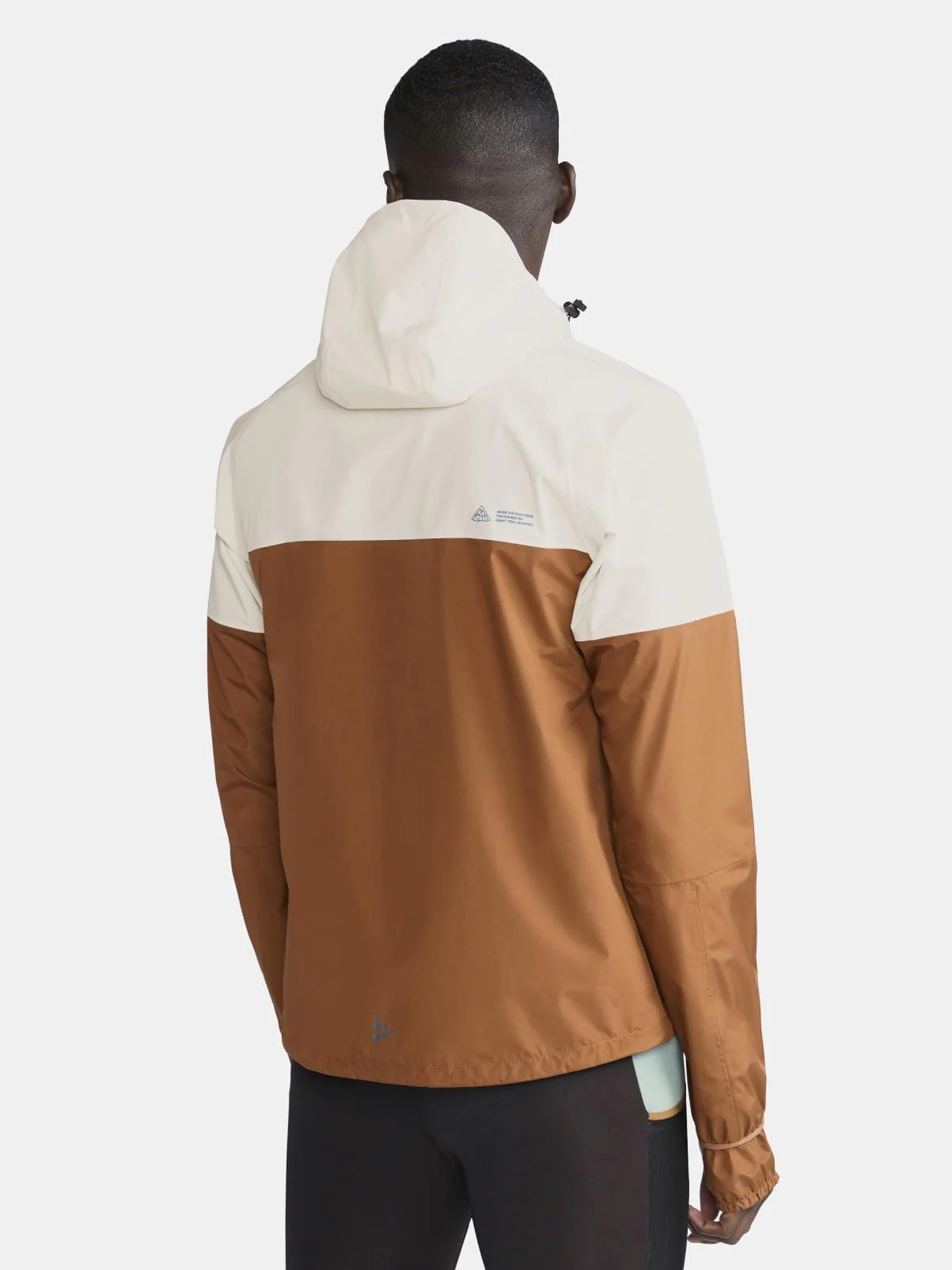 Men's Pro Trail Running Hydro Jacket - ROOTS-TOFU - Image 2
