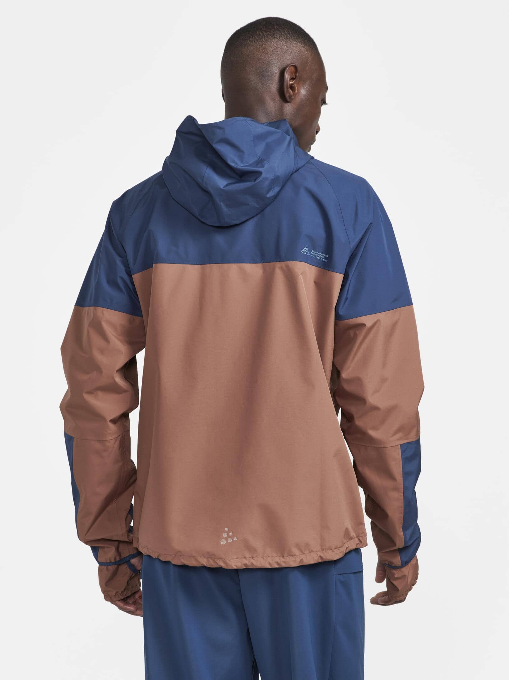 Men's Pro Trail Running Hydro Jacket - TIDE-AZTEC - Image 6