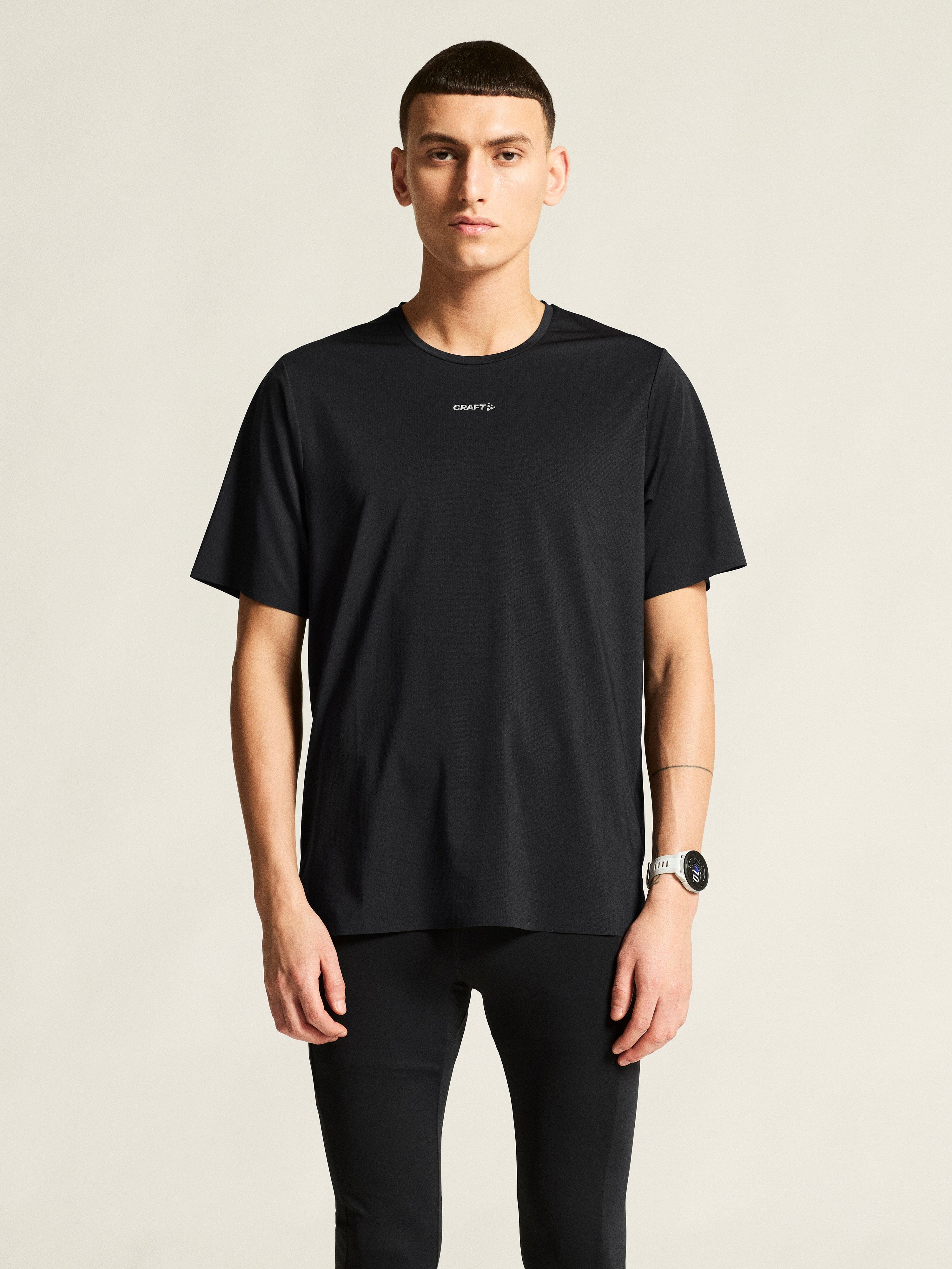 Men's Pro Trail Short Sleeve Tee 2 - Black - Image 2
