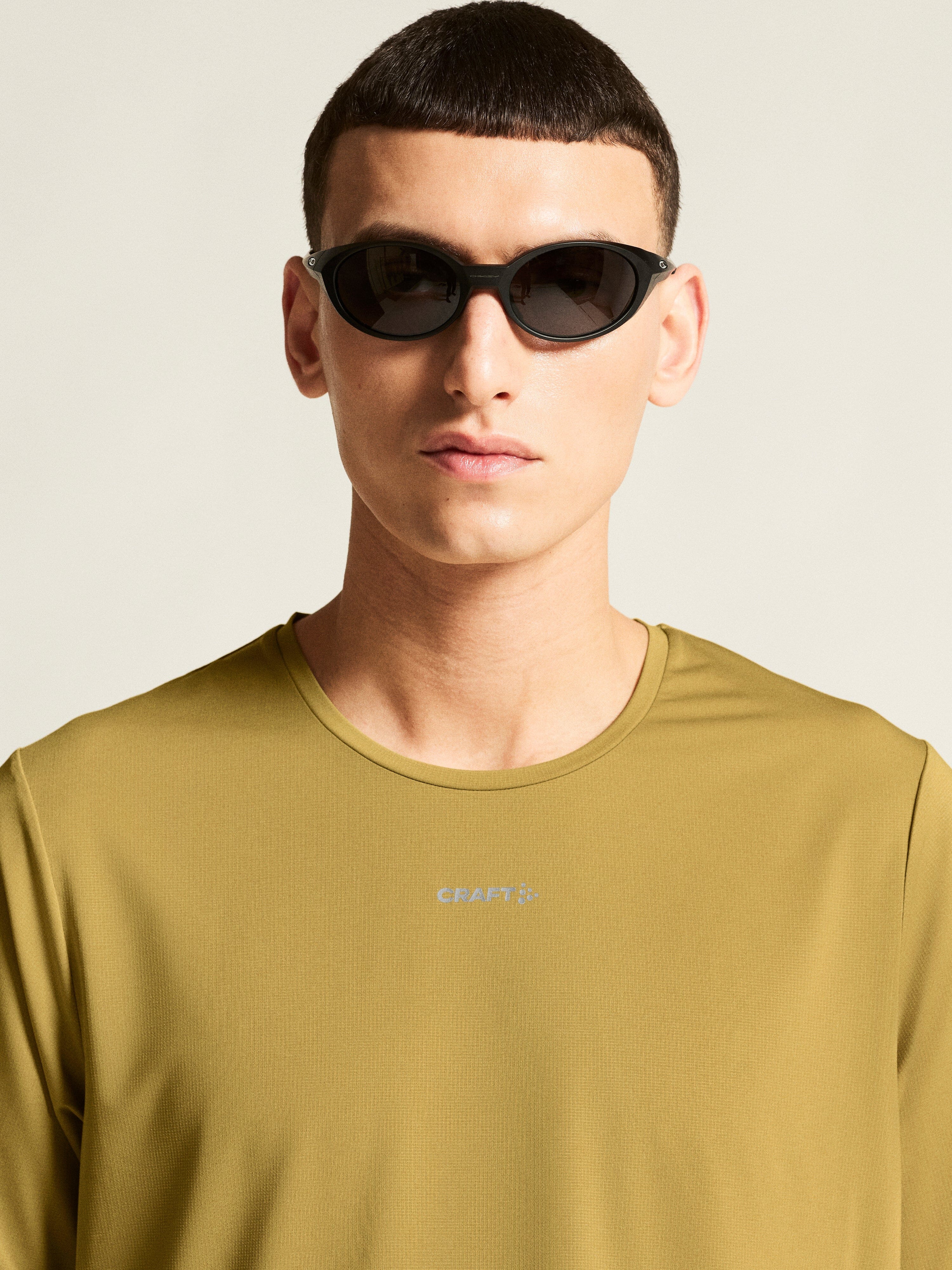 Men's Pro Trail Short Sleeve Tee 2 - Khaki - Image 3