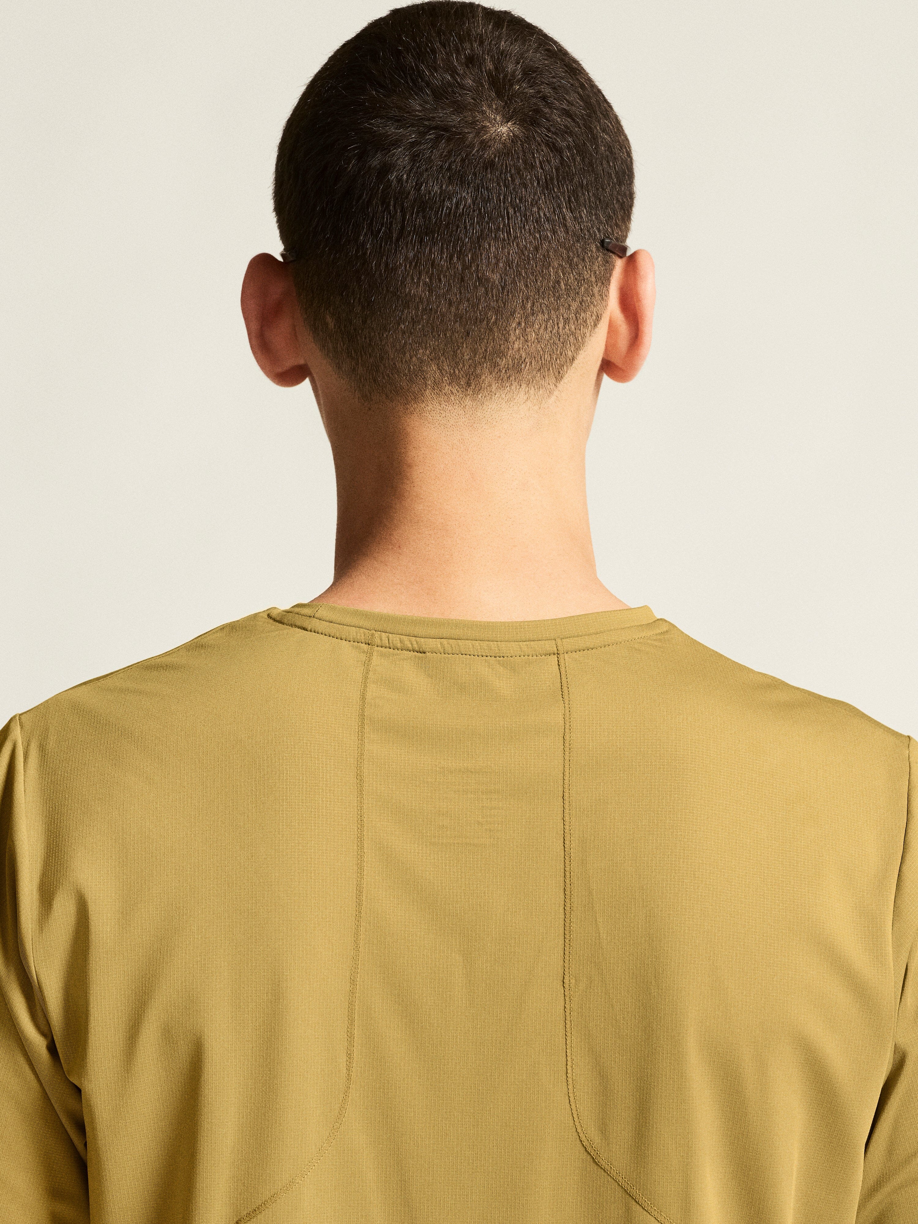 Men's Pro Trail Short Sleeve Tee 2 - Khaki - Image 4