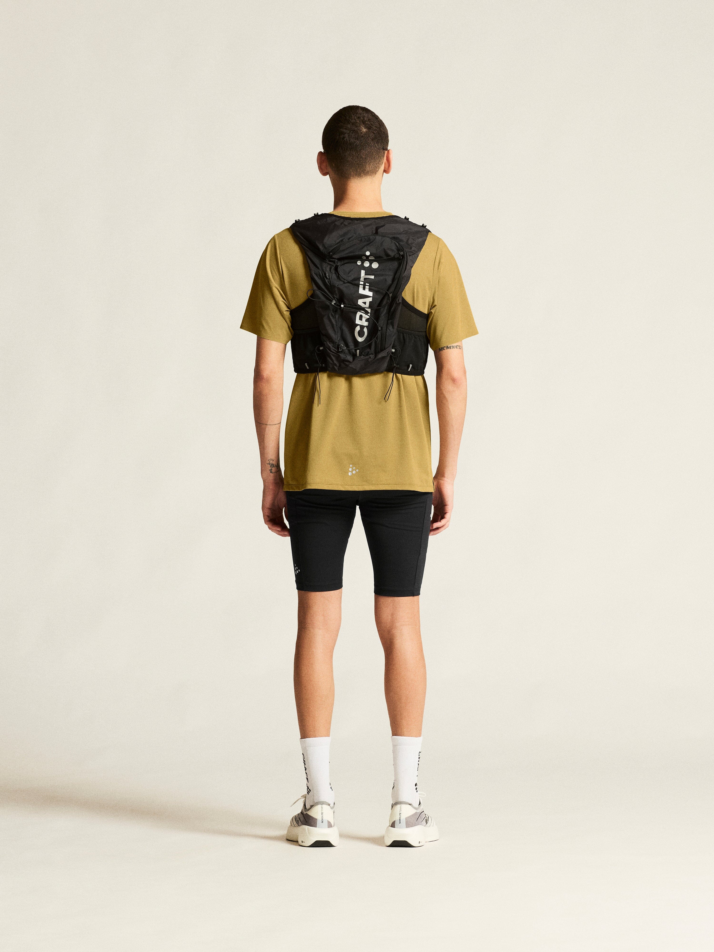 Men's Pro Trail Short Sleeve Tee 2 - Khaki - Image 6