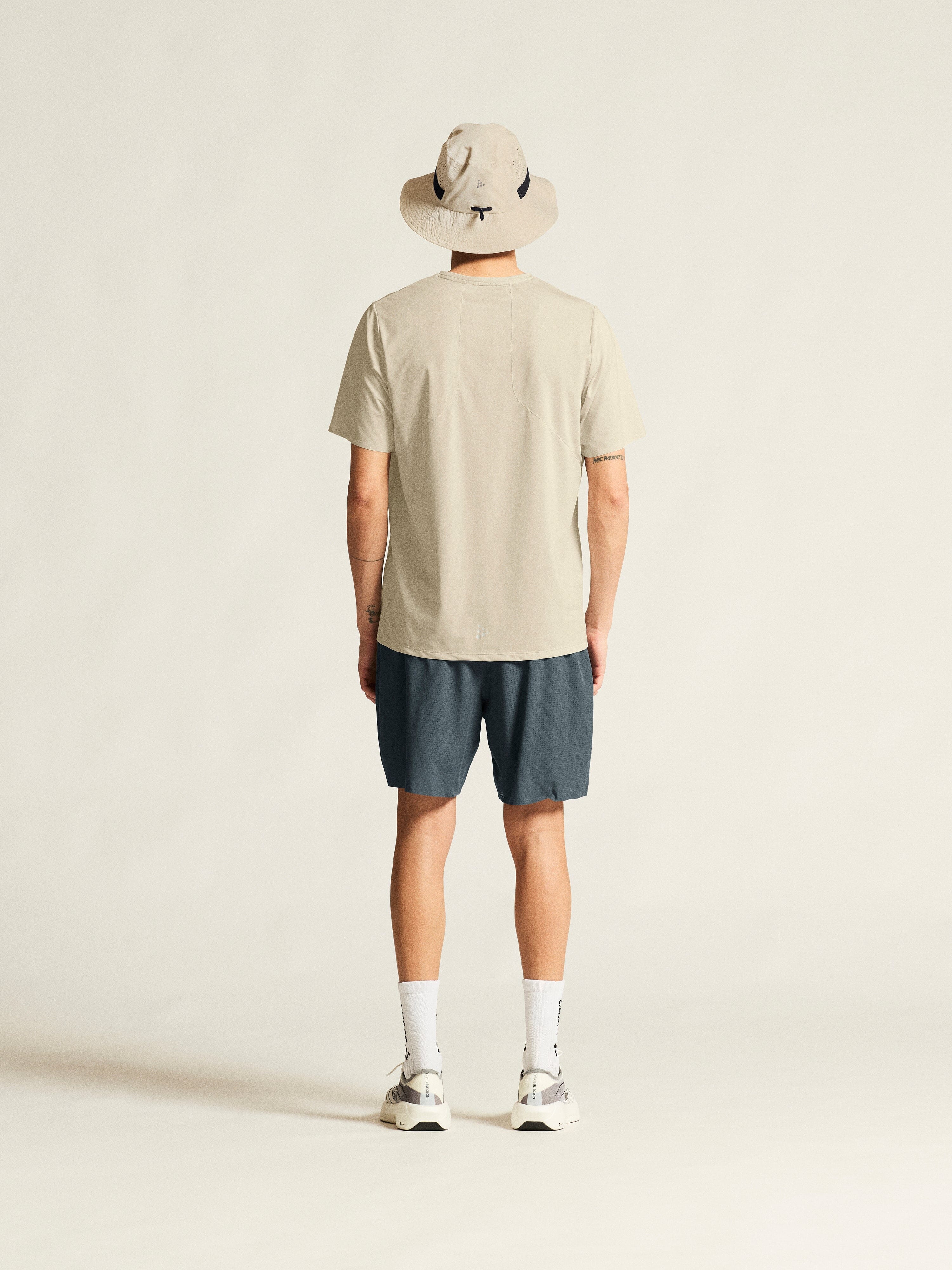Men's Pro Trail Short Sleeve Tee 2 - Plaster - Image 6