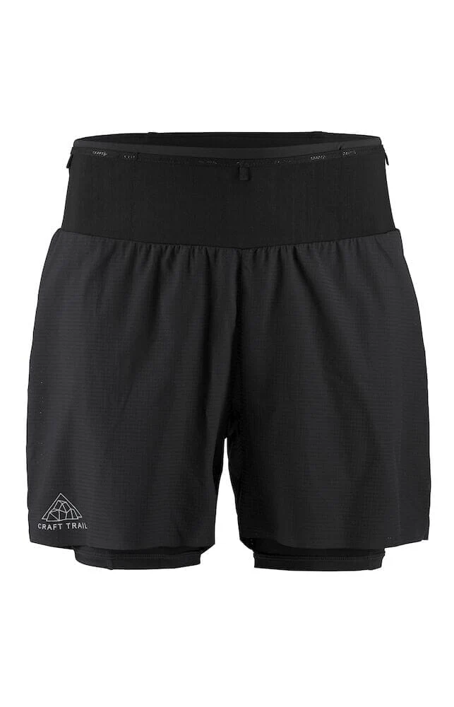 Men's Pro Trail Shorts - Black - Image 8