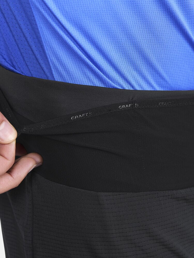 Men's Pro Trail Shorts - Black/Black - Image 6