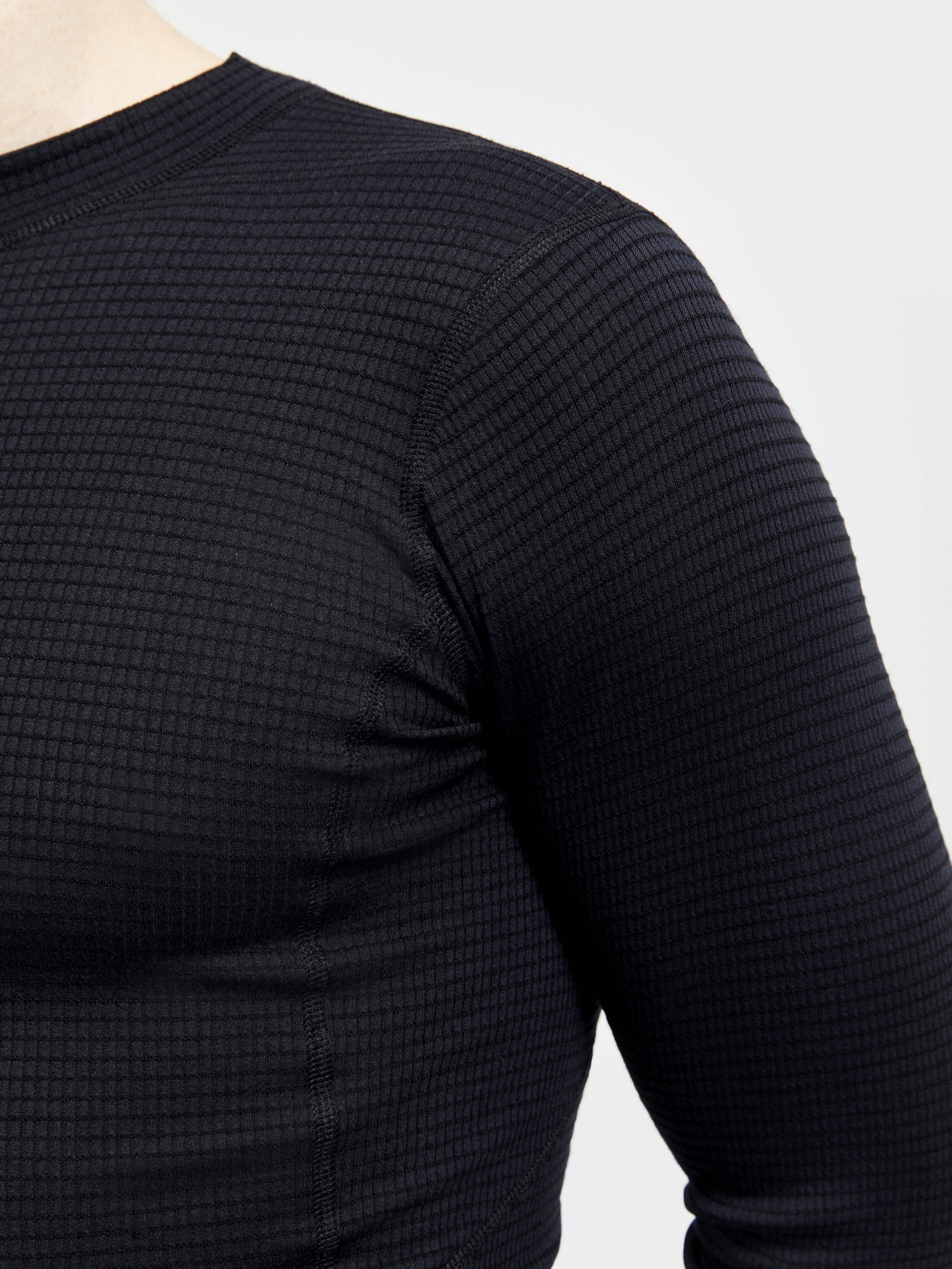 Men's Pro Wool Extreme X Baselayer - Black - Image 3