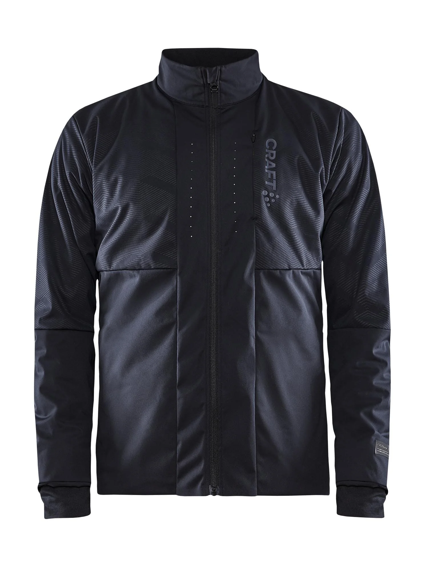 Men's Pro XC Race Insulate Jacket - BLACK-AMBER - Image 8