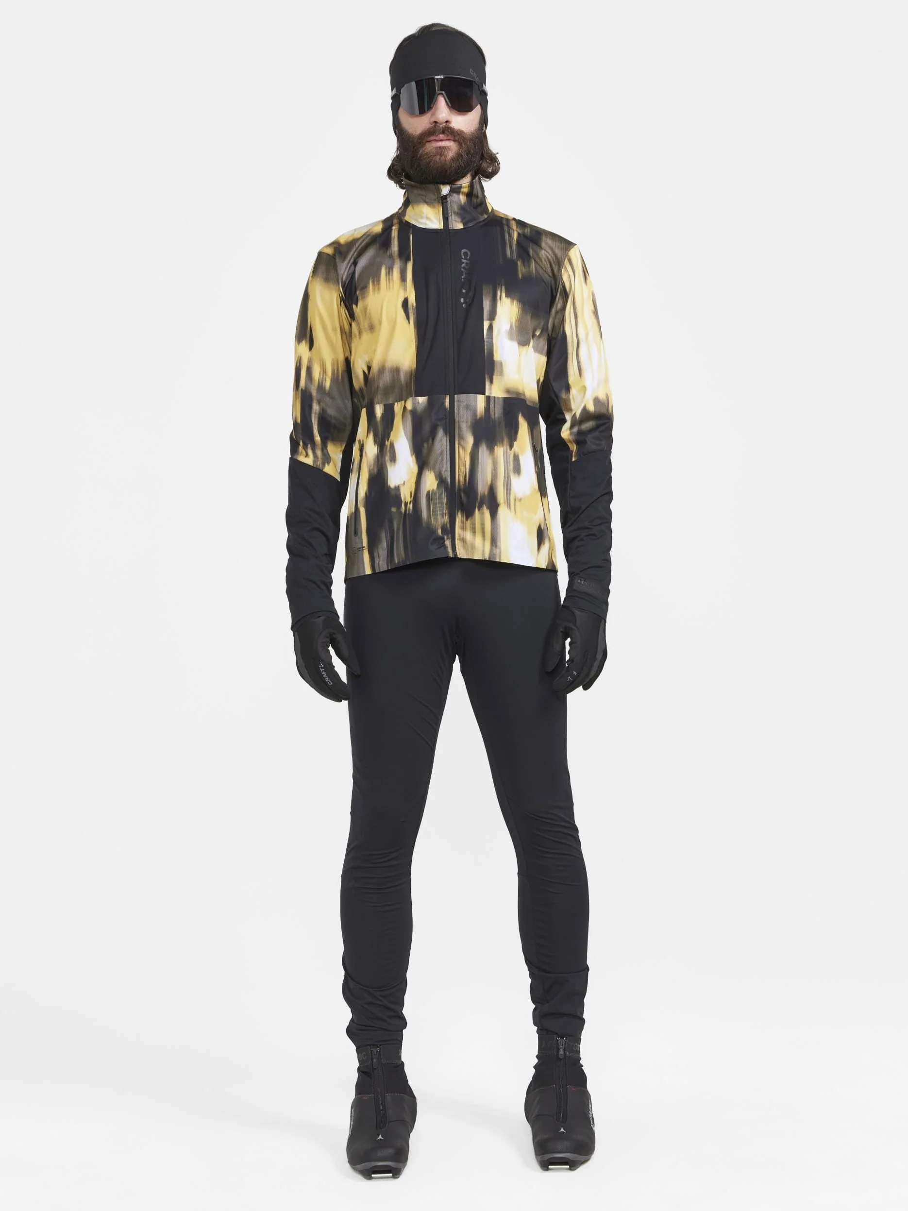 Men's Pro XC Wind Tights - Black - Image 3
