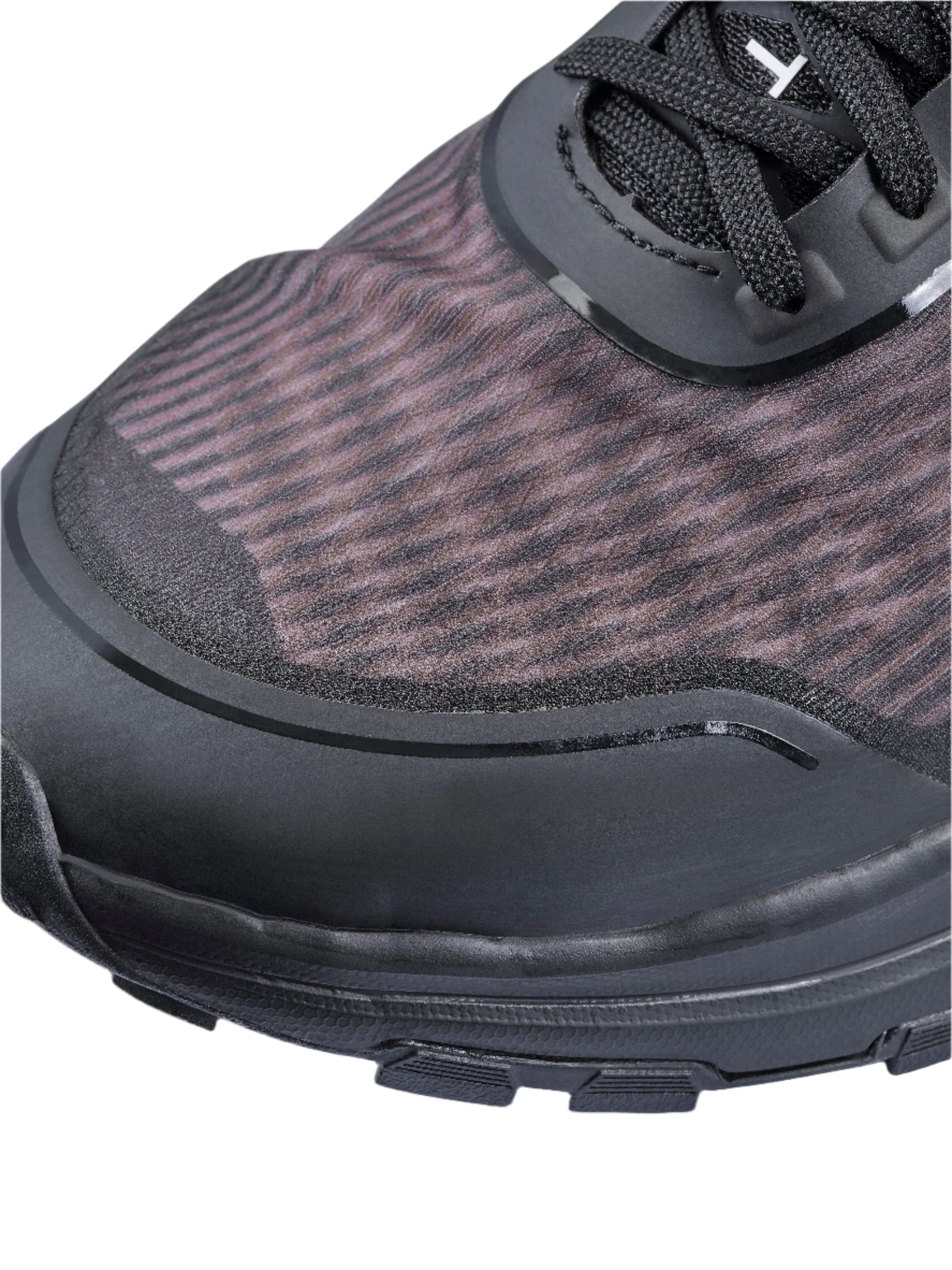 Men's Pure Trail Running Shoe - Black/White - Image 3