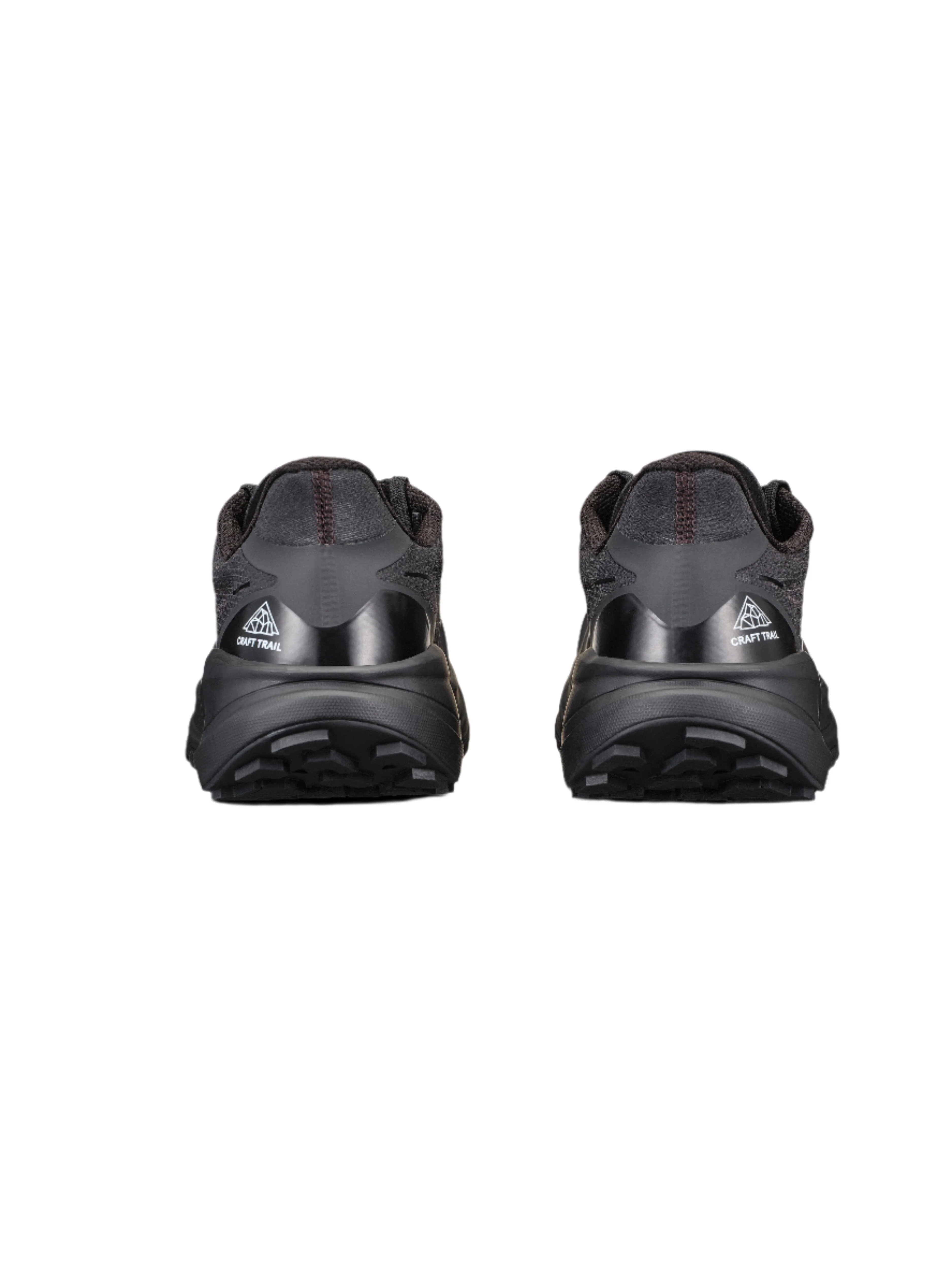 Men's Pure Trail Running Shoe - Black/White - Image 5