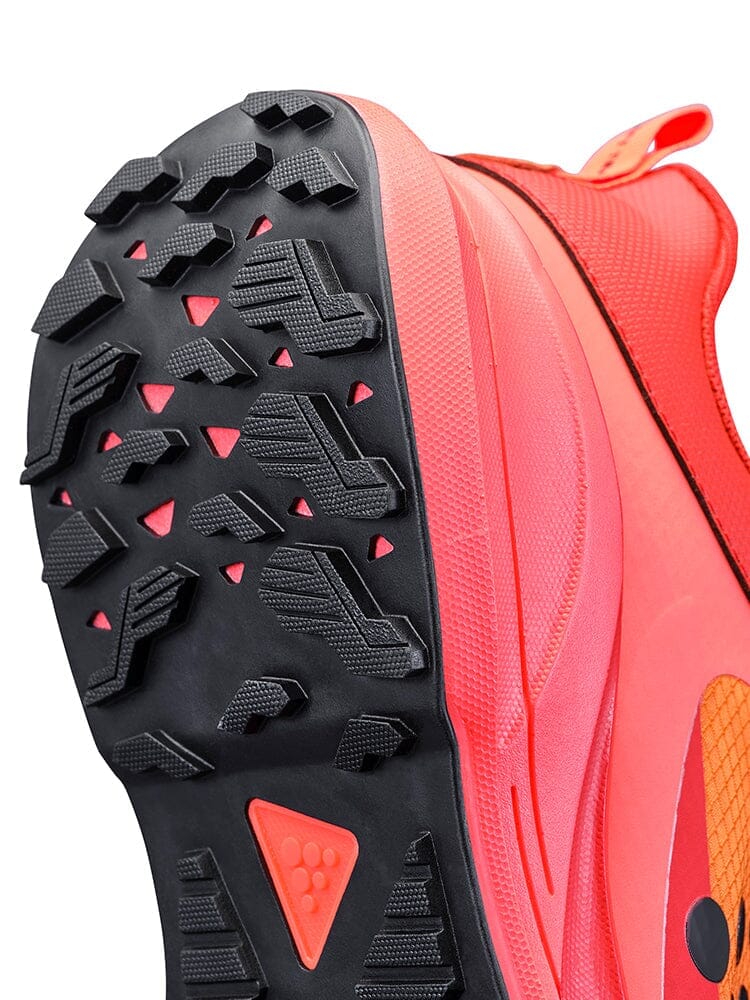 Men's Pure Trail X Running Shoe - Chestnut/Shock - Image 4