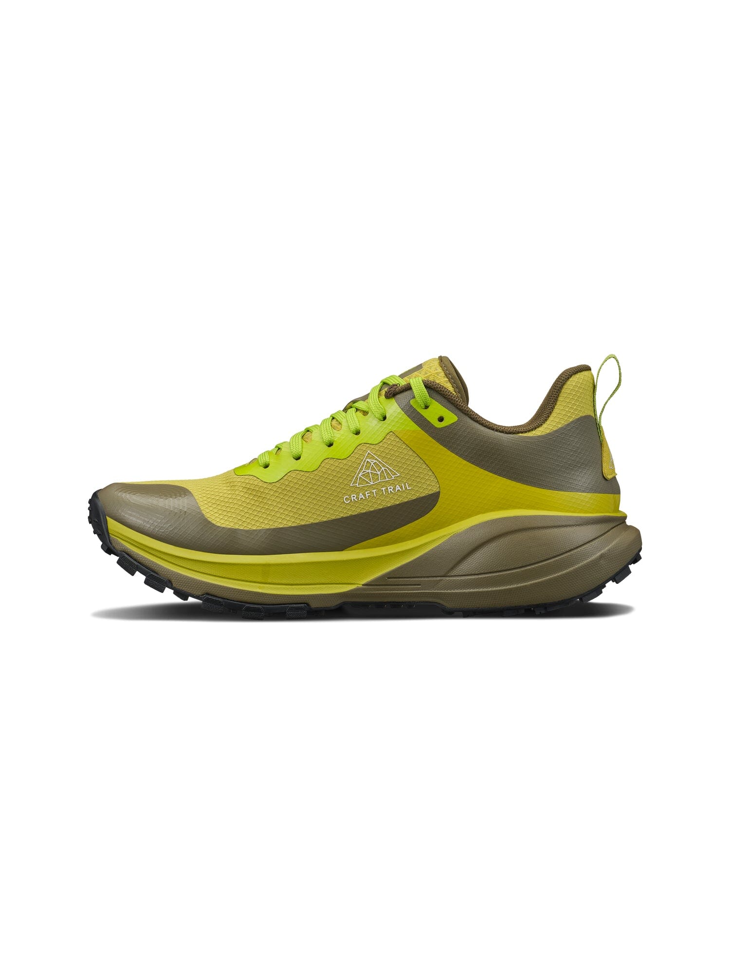 Men's Pure Trail X Running Shoe - Roots/Contrast Green - Image 2