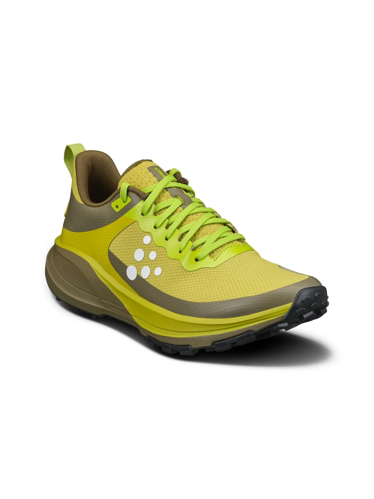 Men's Pure Trail X Running Shoe - Roots/Contrast Green - Image 5