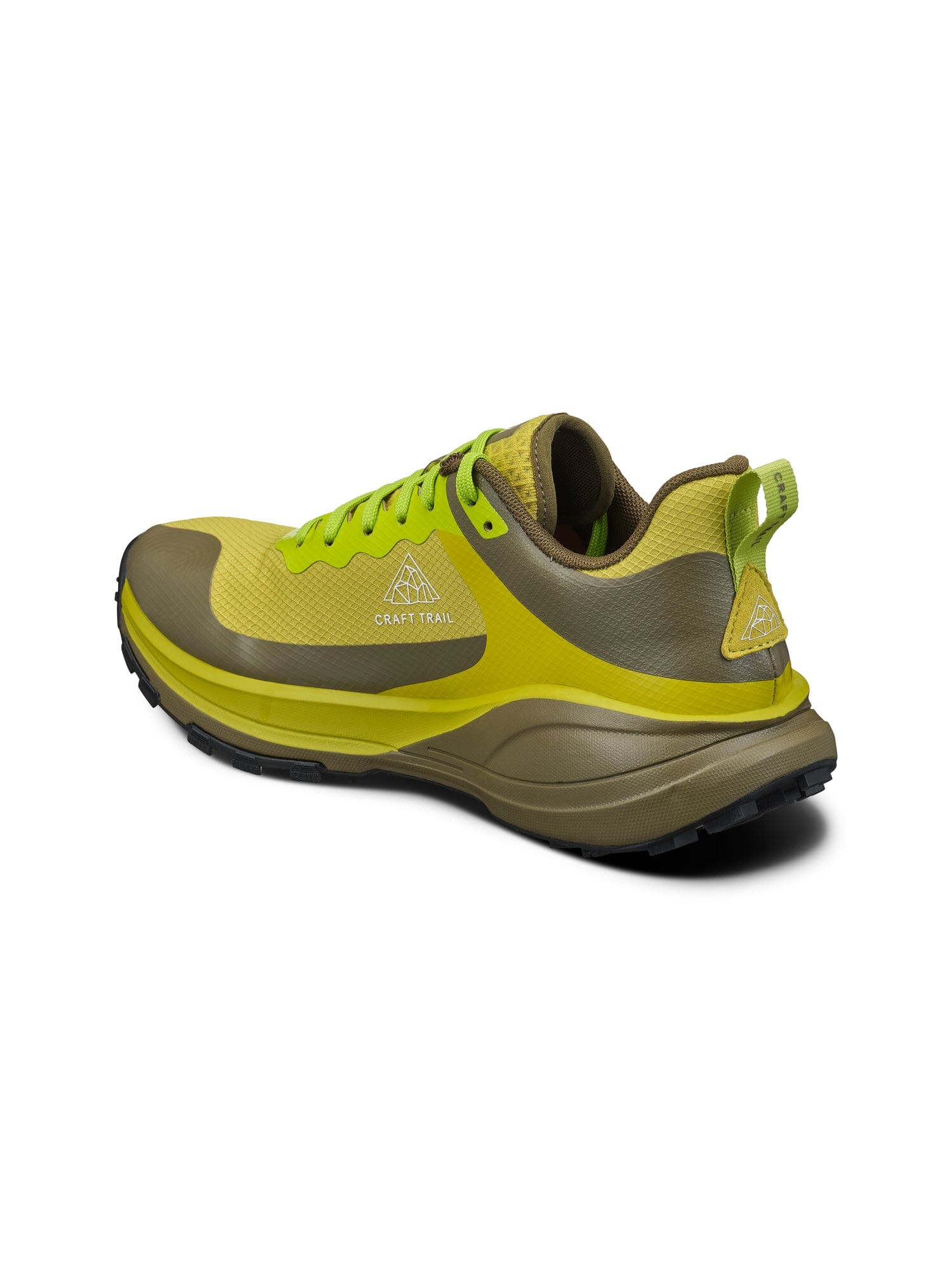 Men's Pure Trail X Running Shoe - Roots/Contrast Green - Image 6